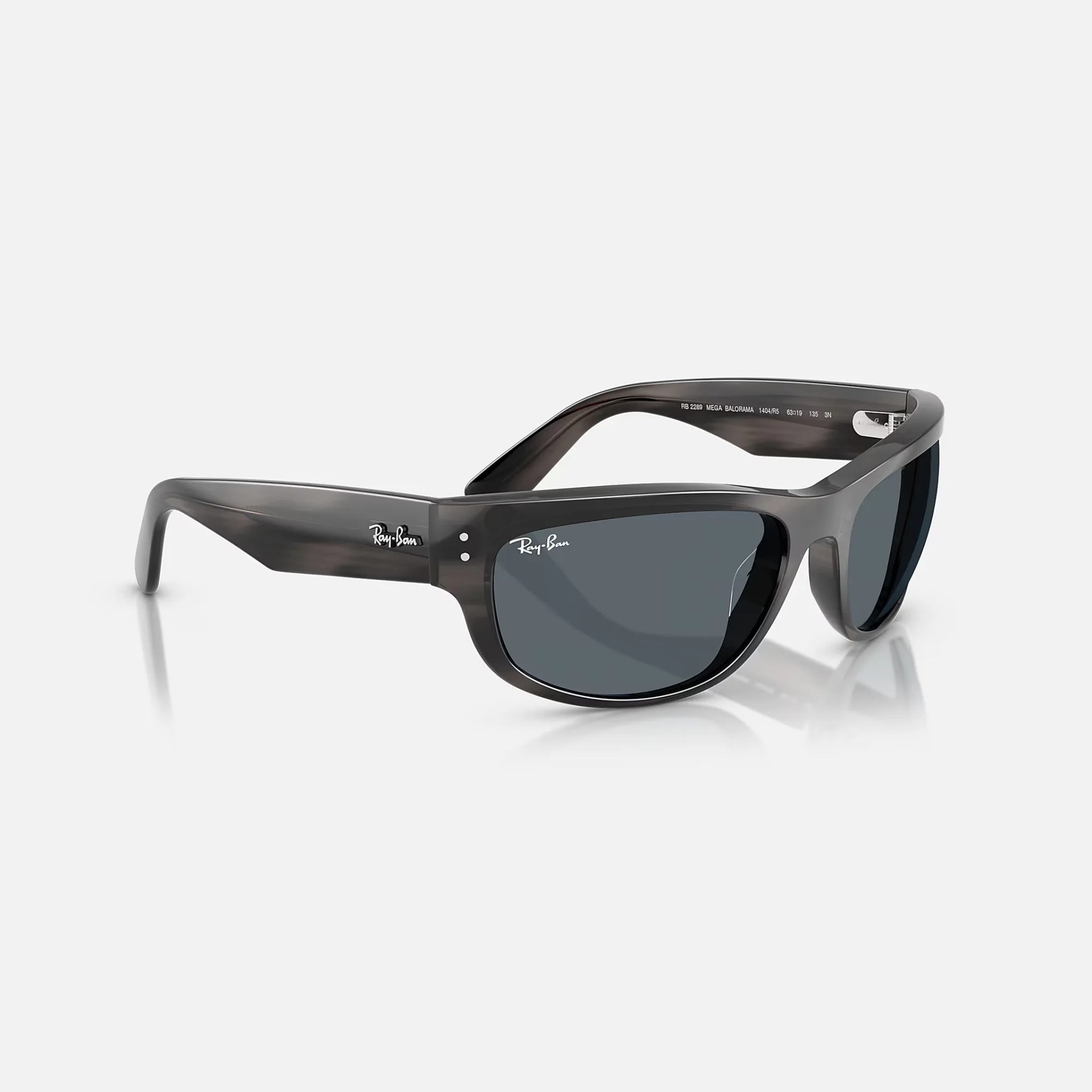 a pair of black sunglasses