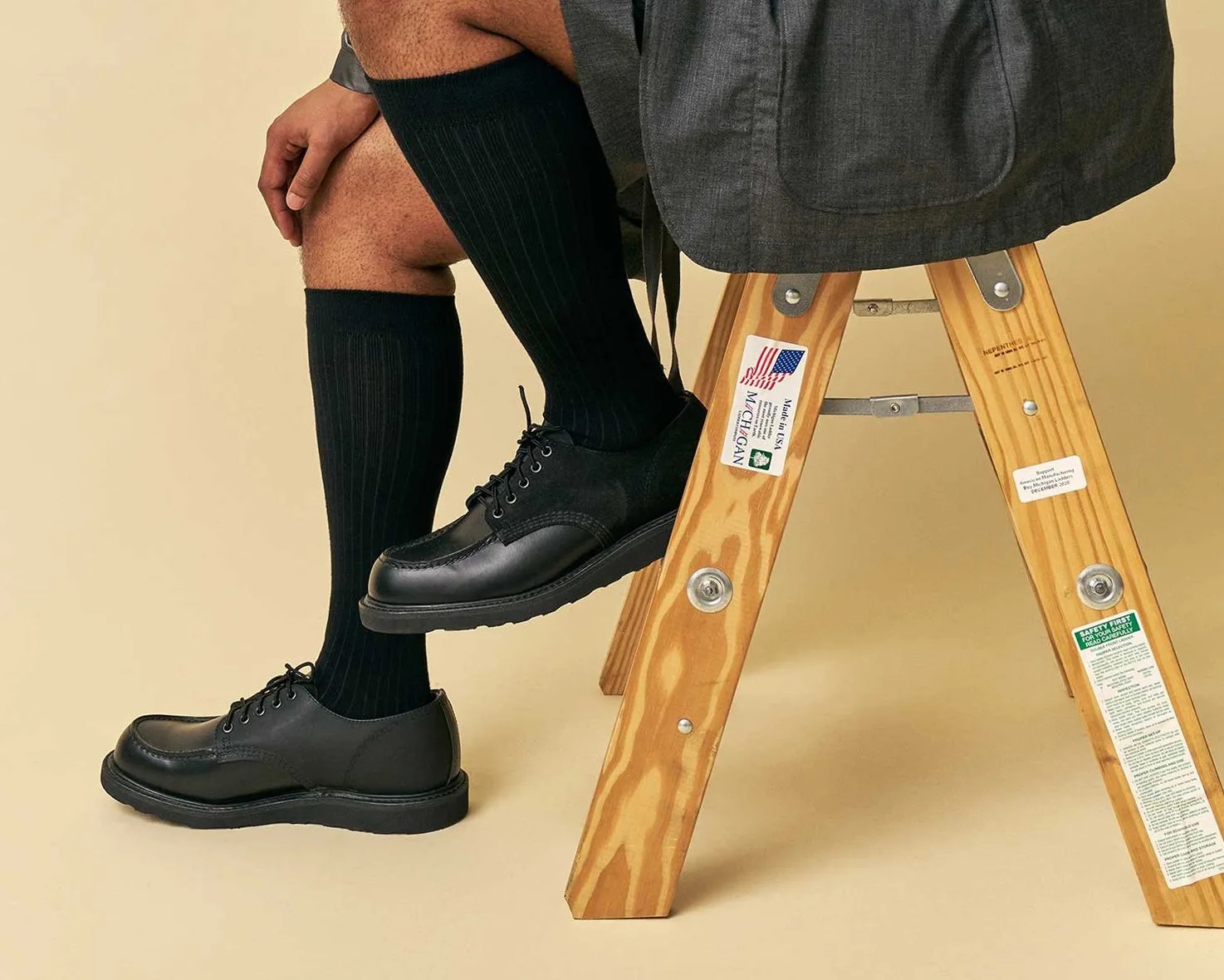 Red Wing moc shoes