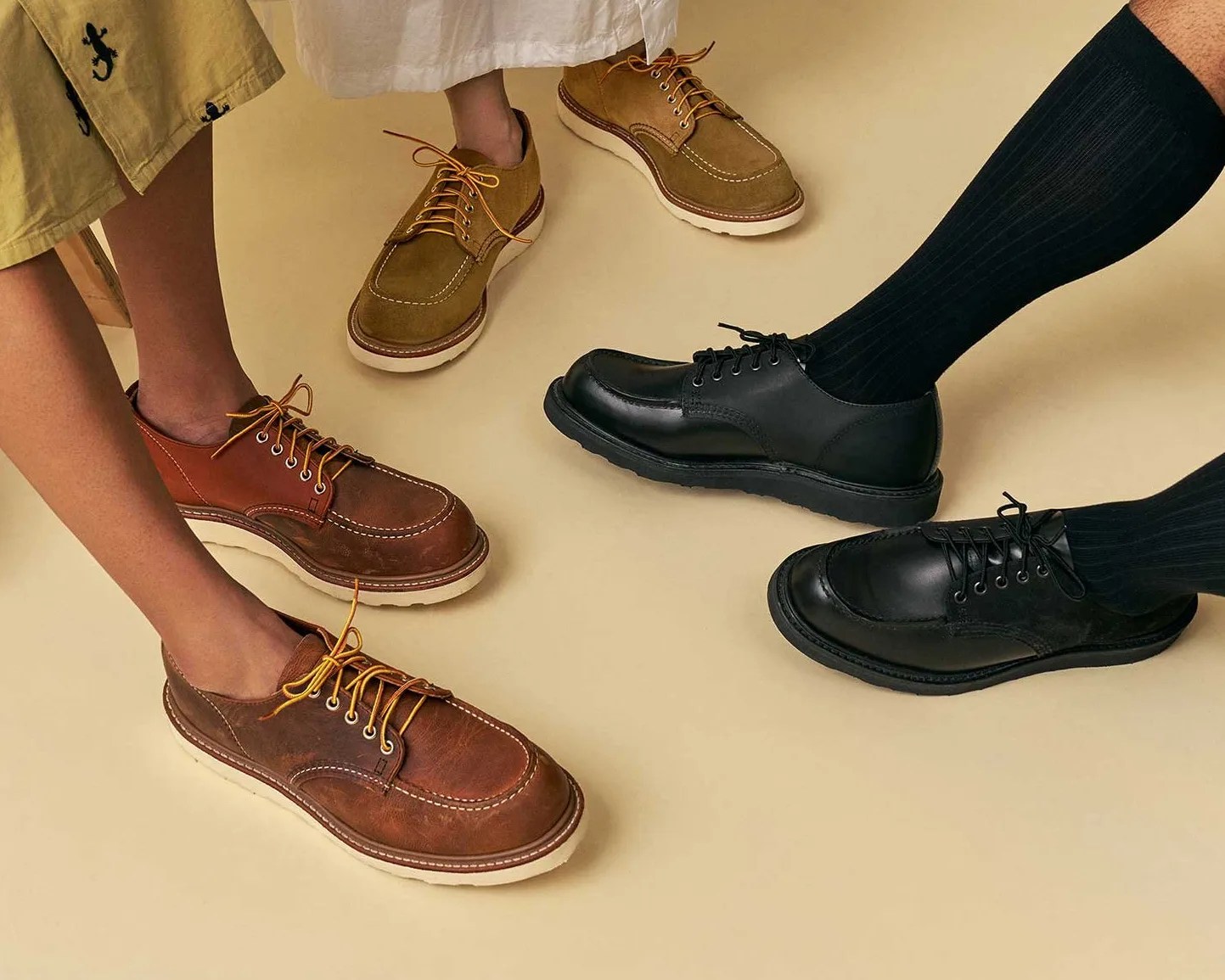 Red Wing moc shoes