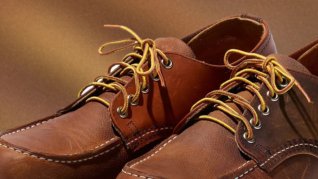 red wing moc oxford shoes