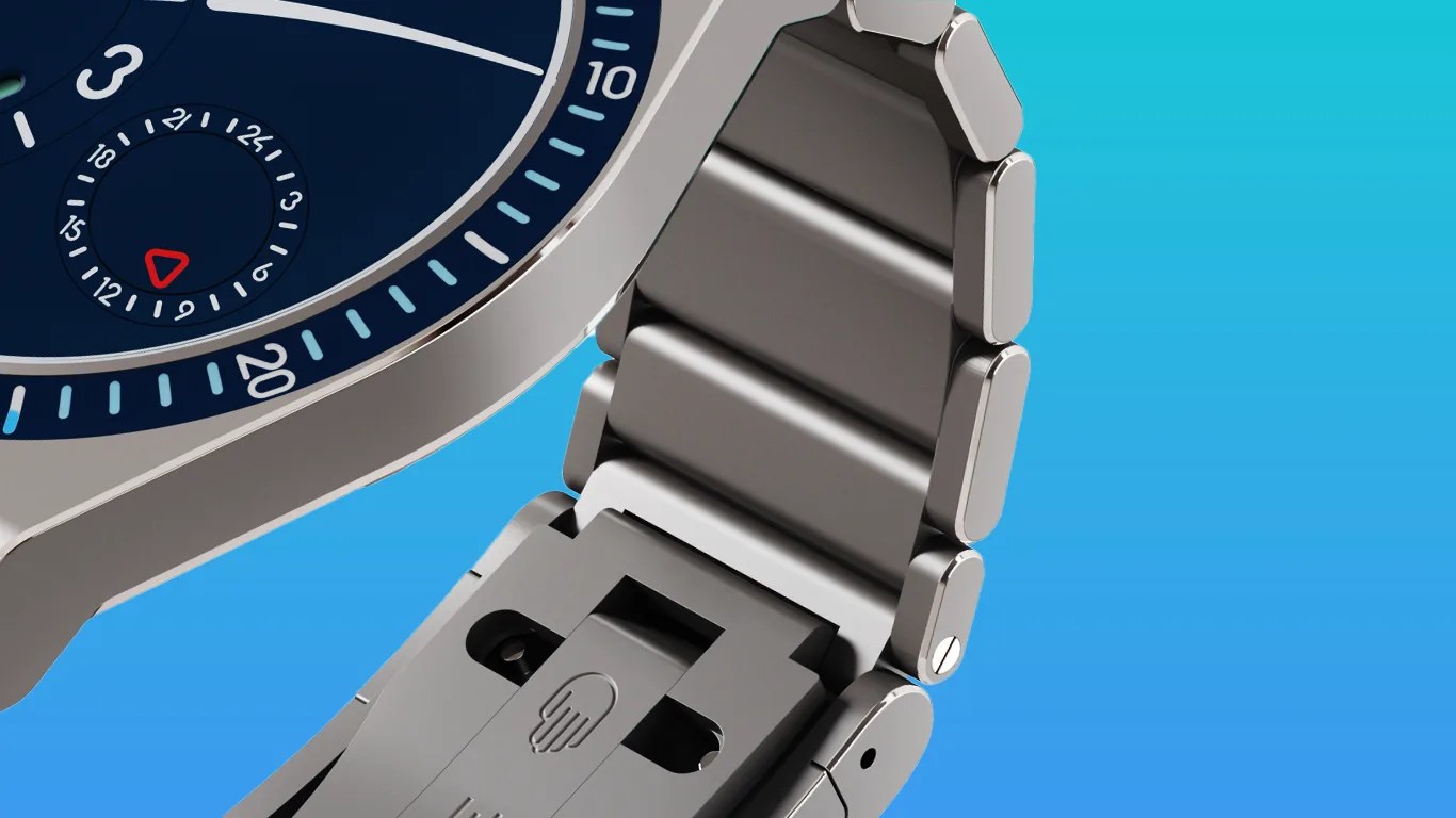 a closeup of a ressence tool watch