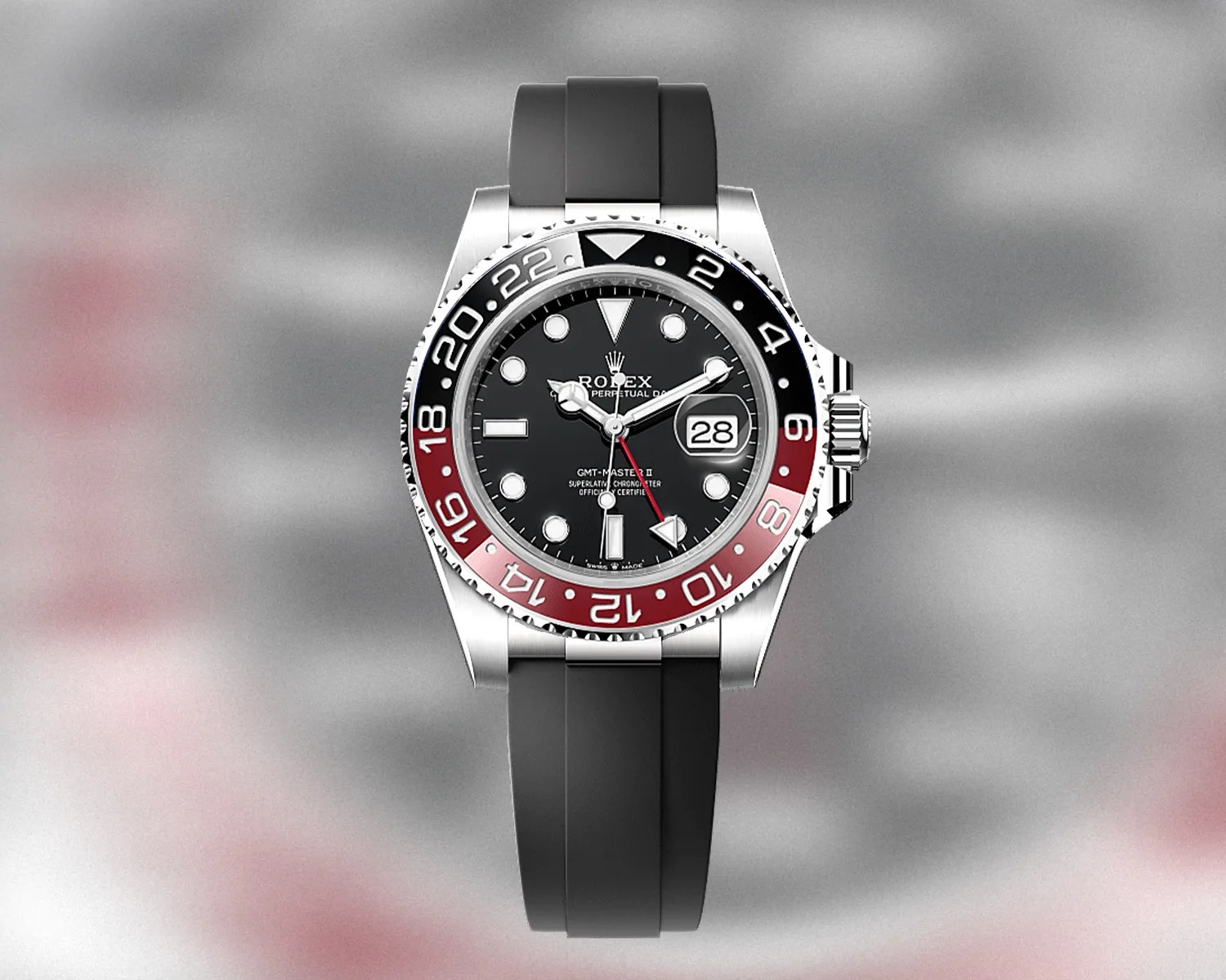 a photoshopped rolex watch