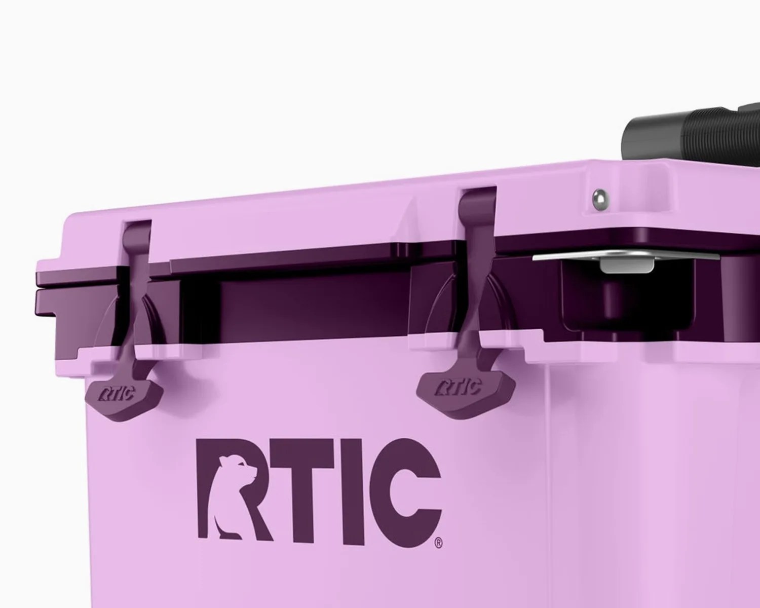 rtic 22 qt ultralight wheeled cooler latches