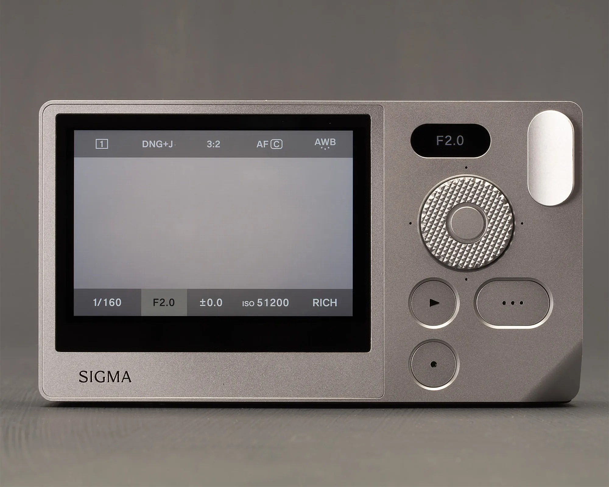 interface of sigma bf camera