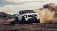 white toyota tacoma truck