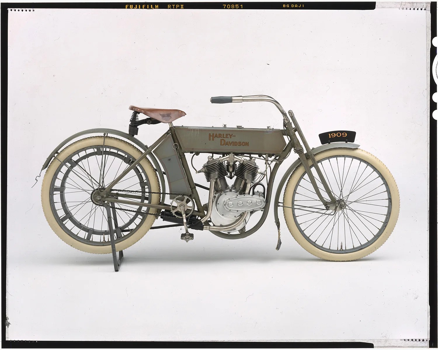 1909 harley davidson motorcycle with v-twin full