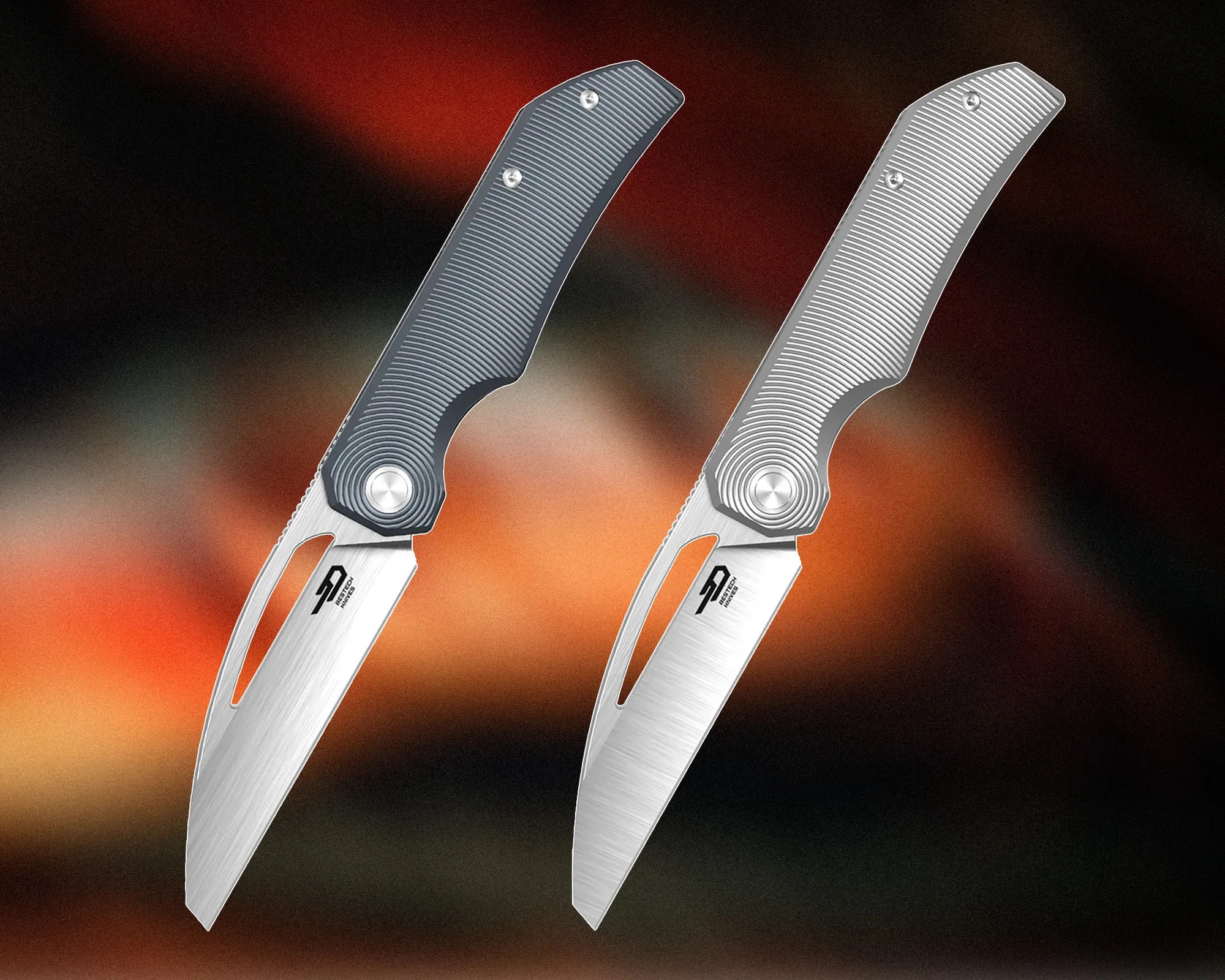 Bestech Taipan knives open