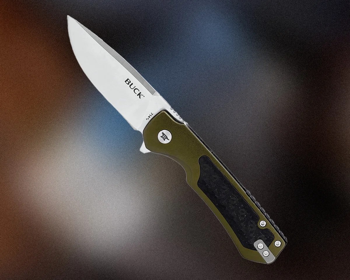 Buck Stinger knife open