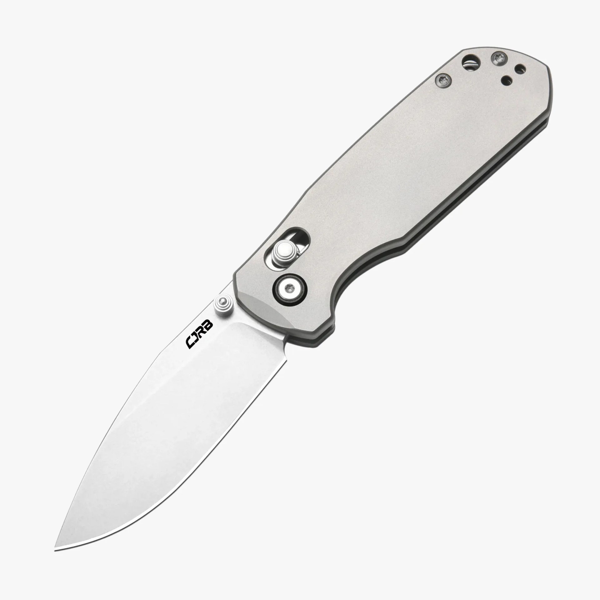 CJRB Maximal J1954 CPM S90V Blade Titanium Handle embed