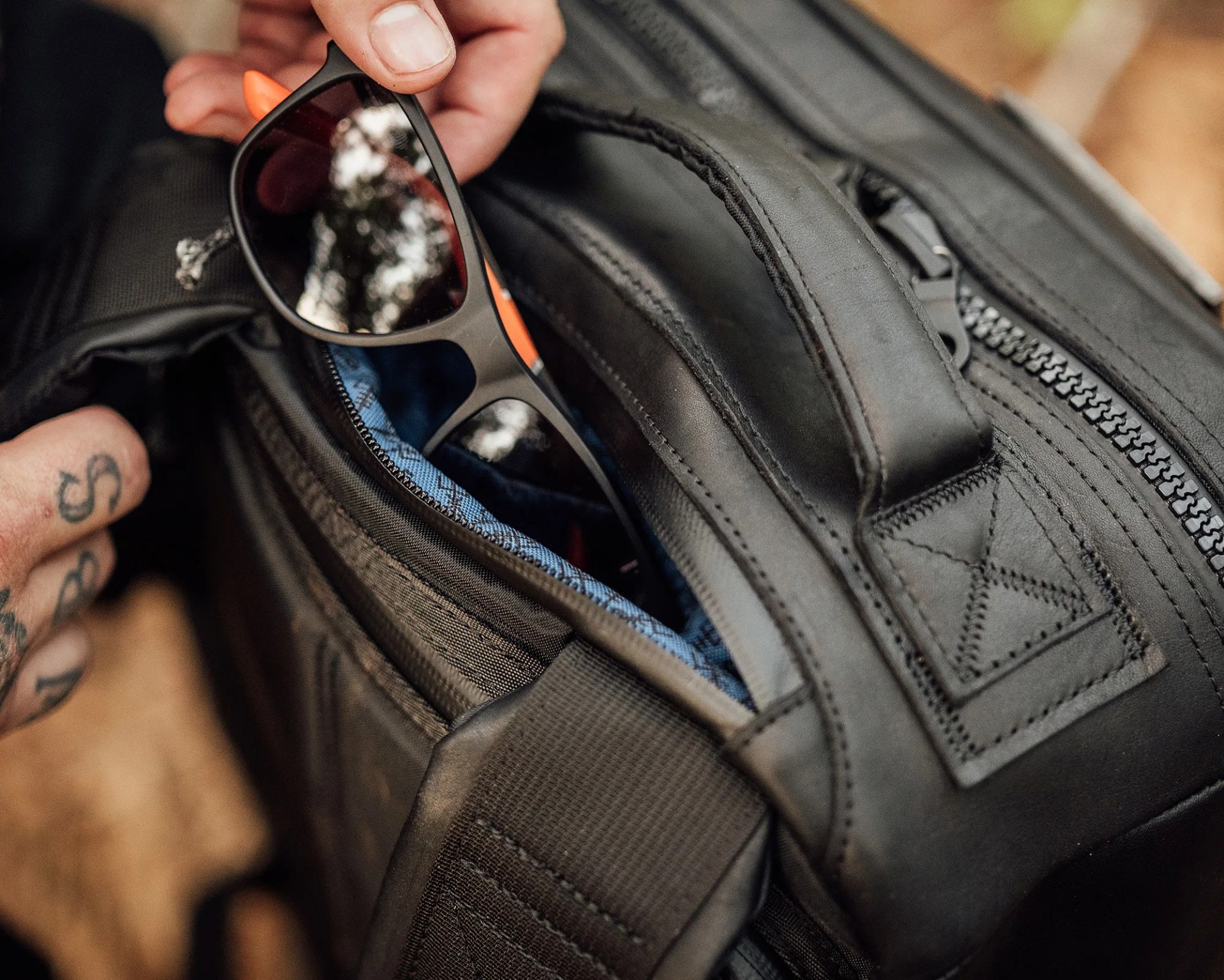 GoRuck x Carryology GRXC3 Berserker Viking Collection GR1 closeup