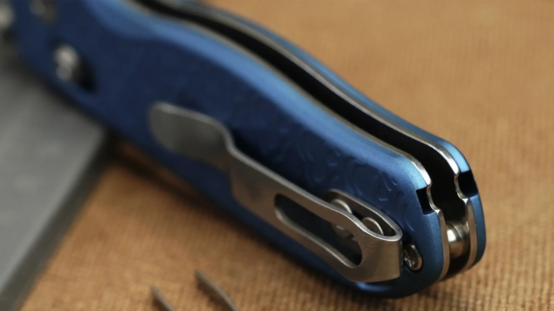 Kizer Drop Bear Utility knife handle