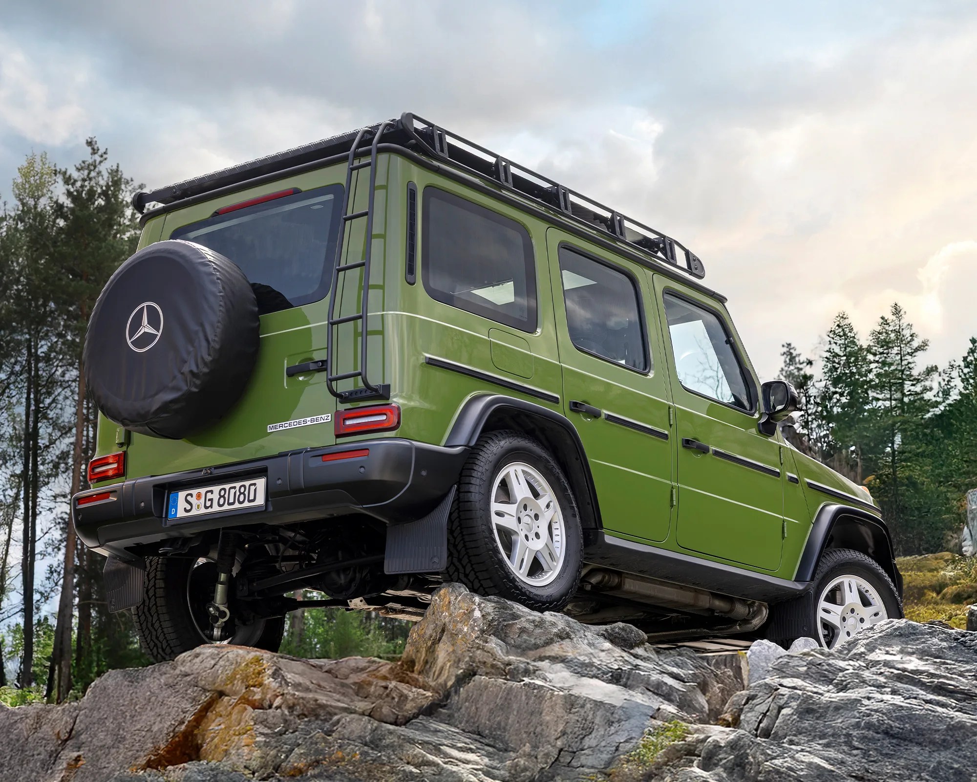 Mercedes Benz G Class Edition Stronger Than The 1980s rear end
