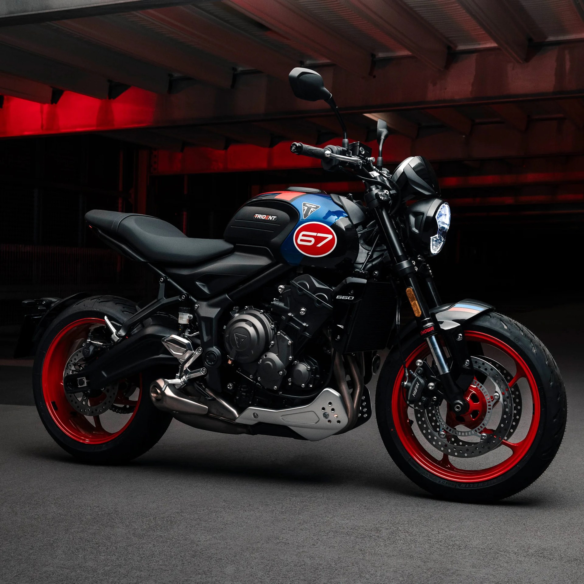 Triumph Trident 660 Triple Tribute Edition