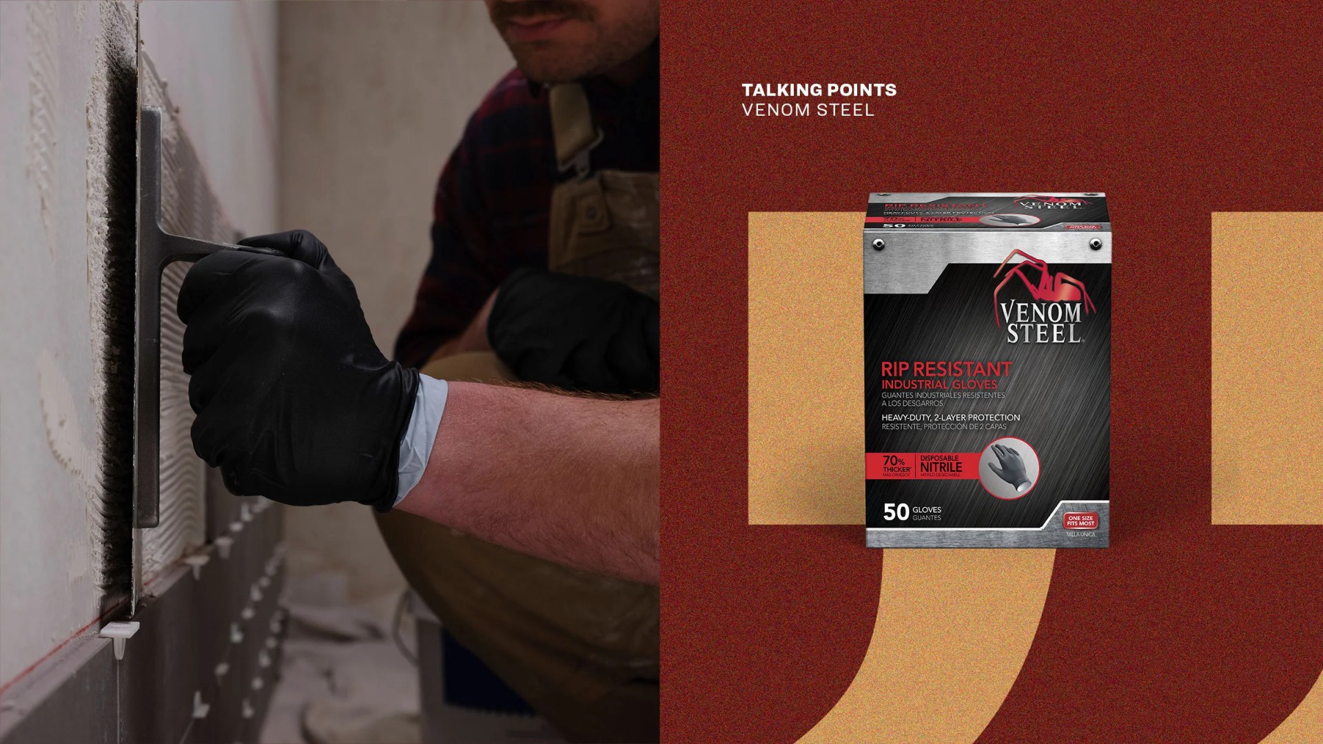 Talking Points Venom Steel Gloves