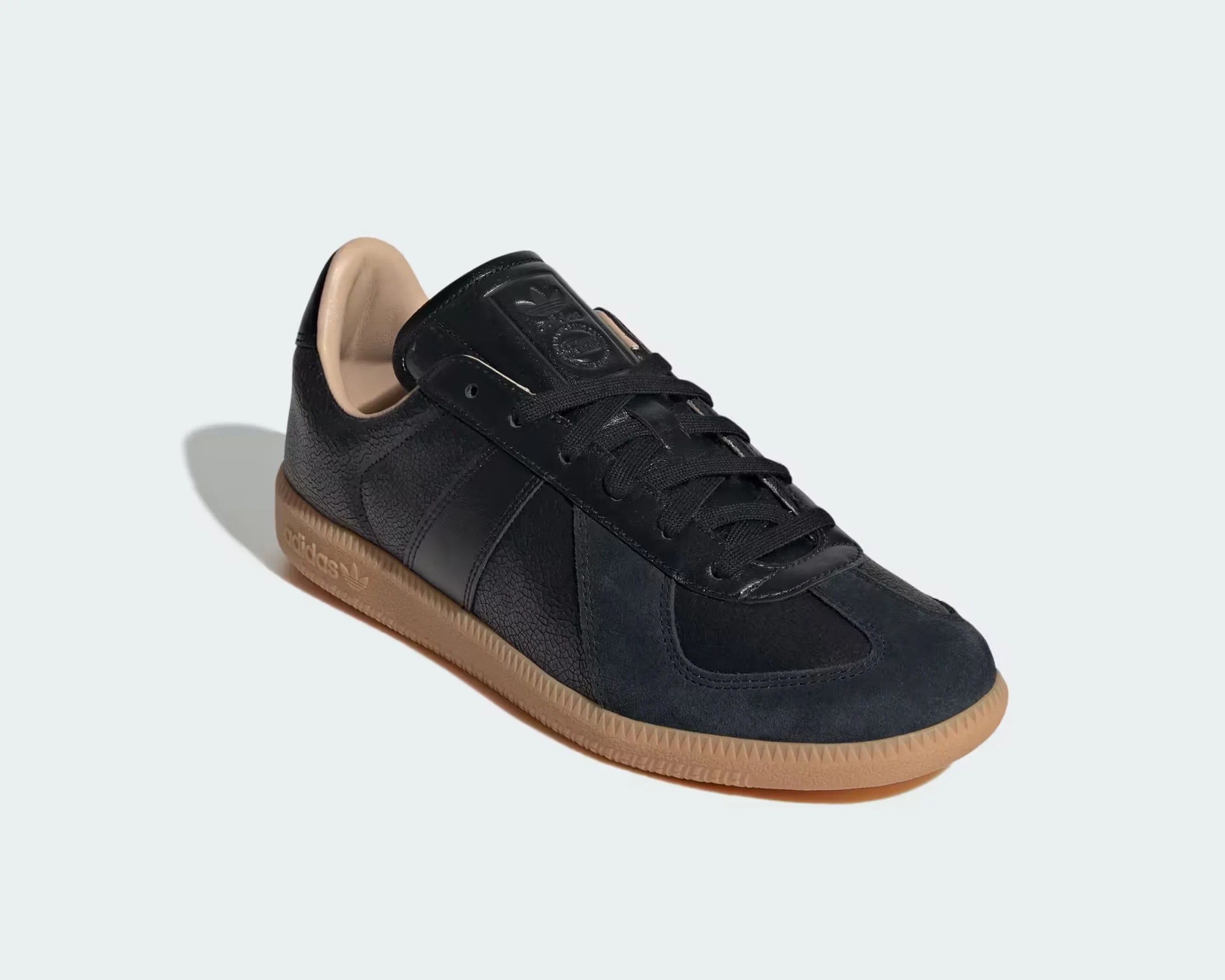 black adidas sneakers