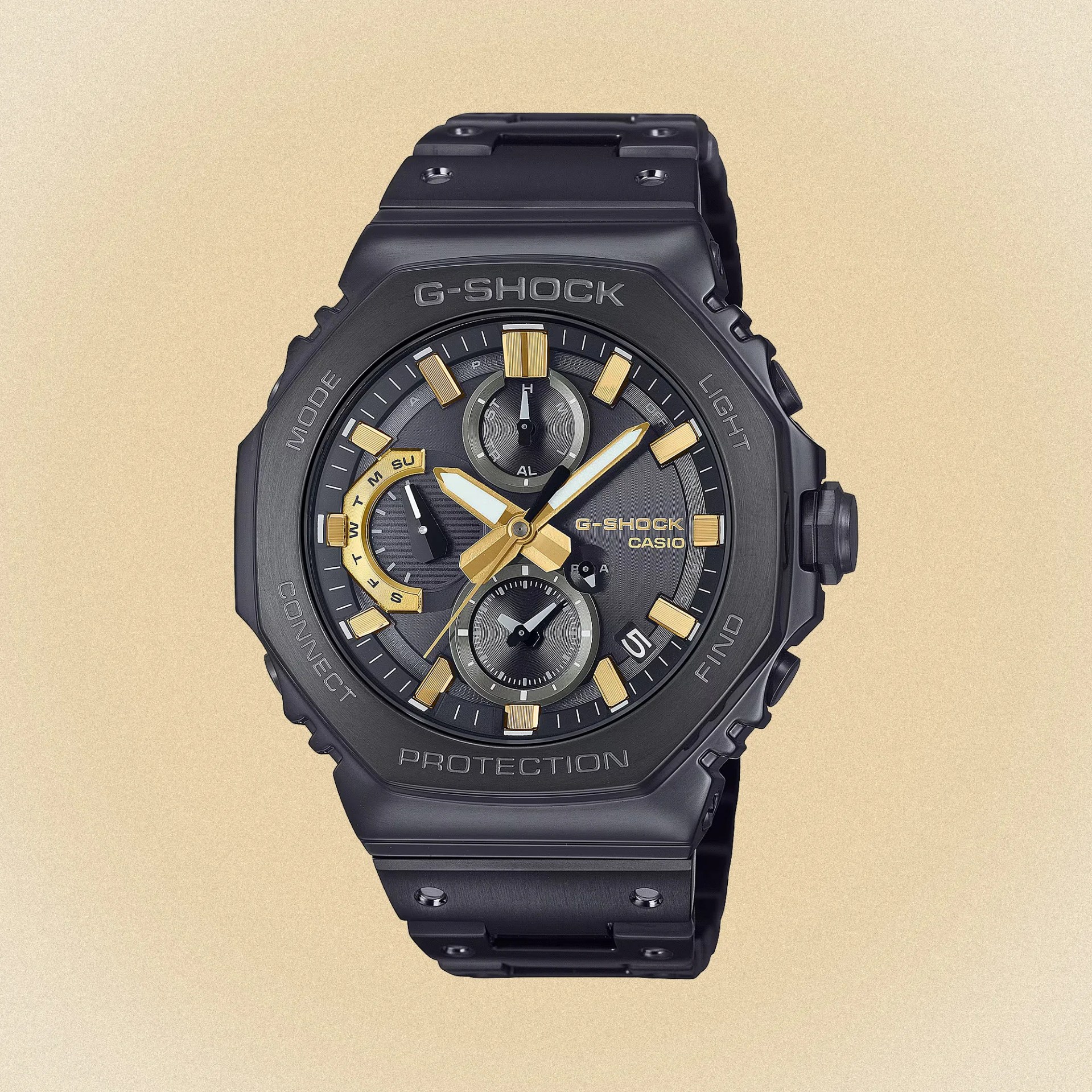a black g-shock watch