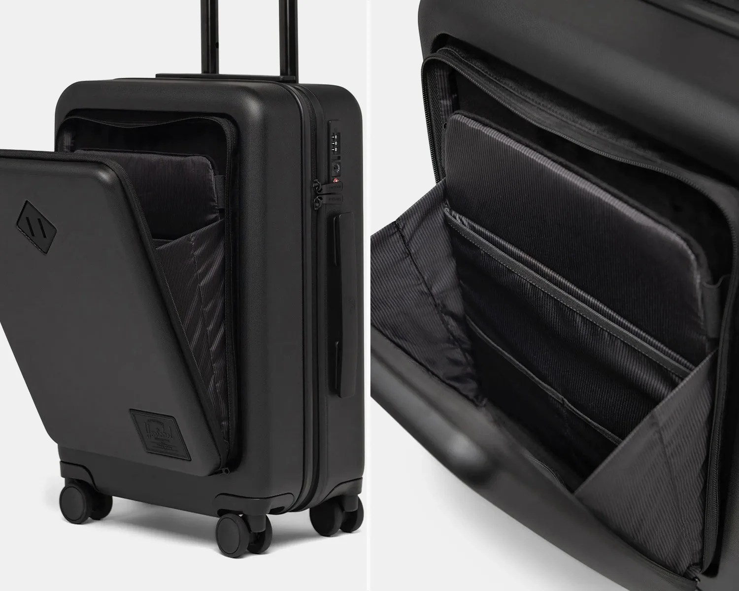 herschel hardshell pro external pocket duo
