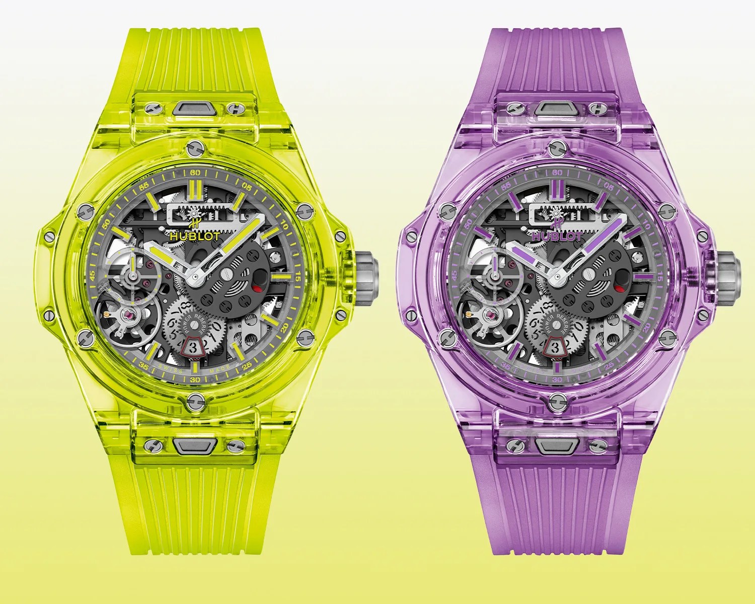 two hublot watches