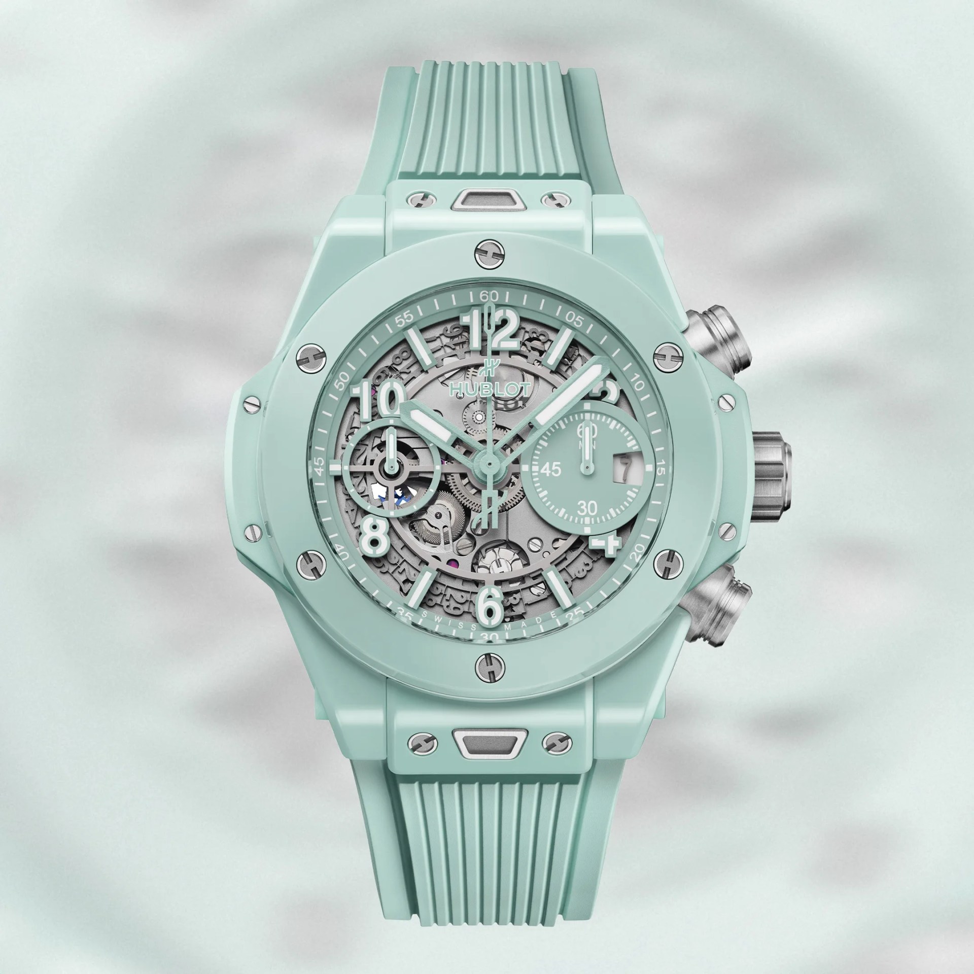 an hublot ceramic watch