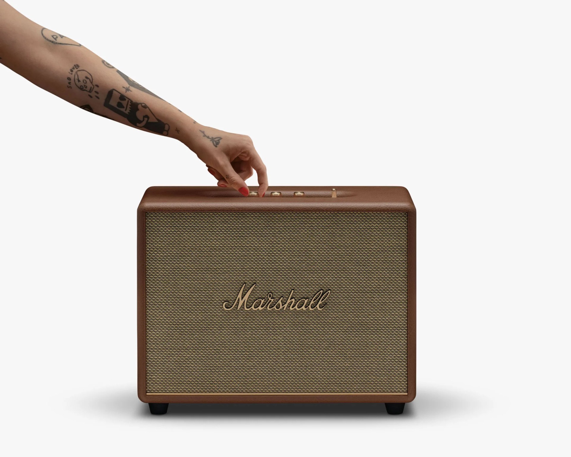 Marshall Woburn III in brown