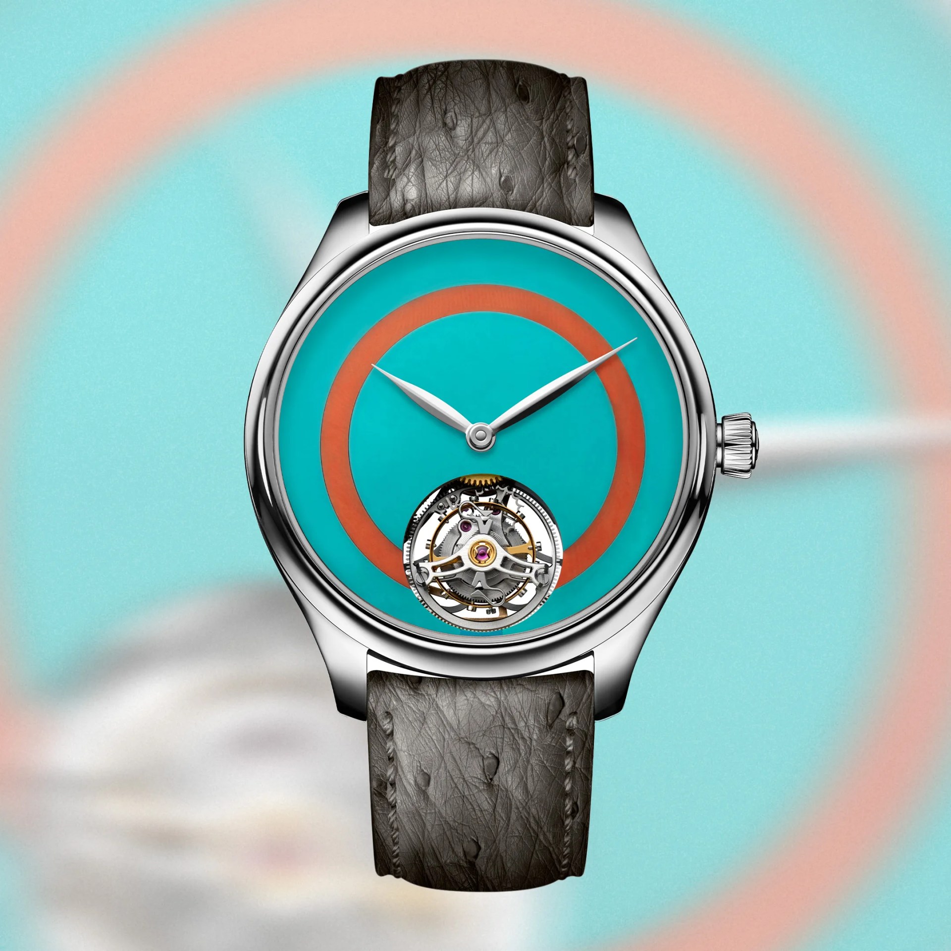 a moser tourbillon watch