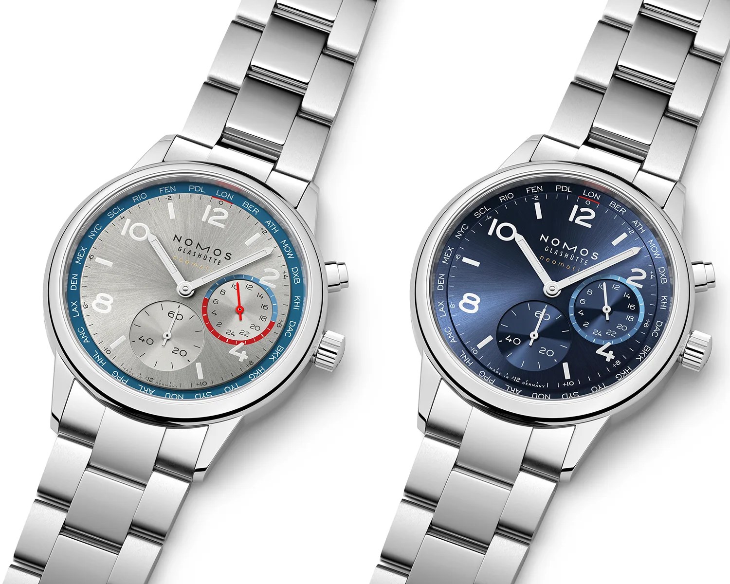 two nomos watches