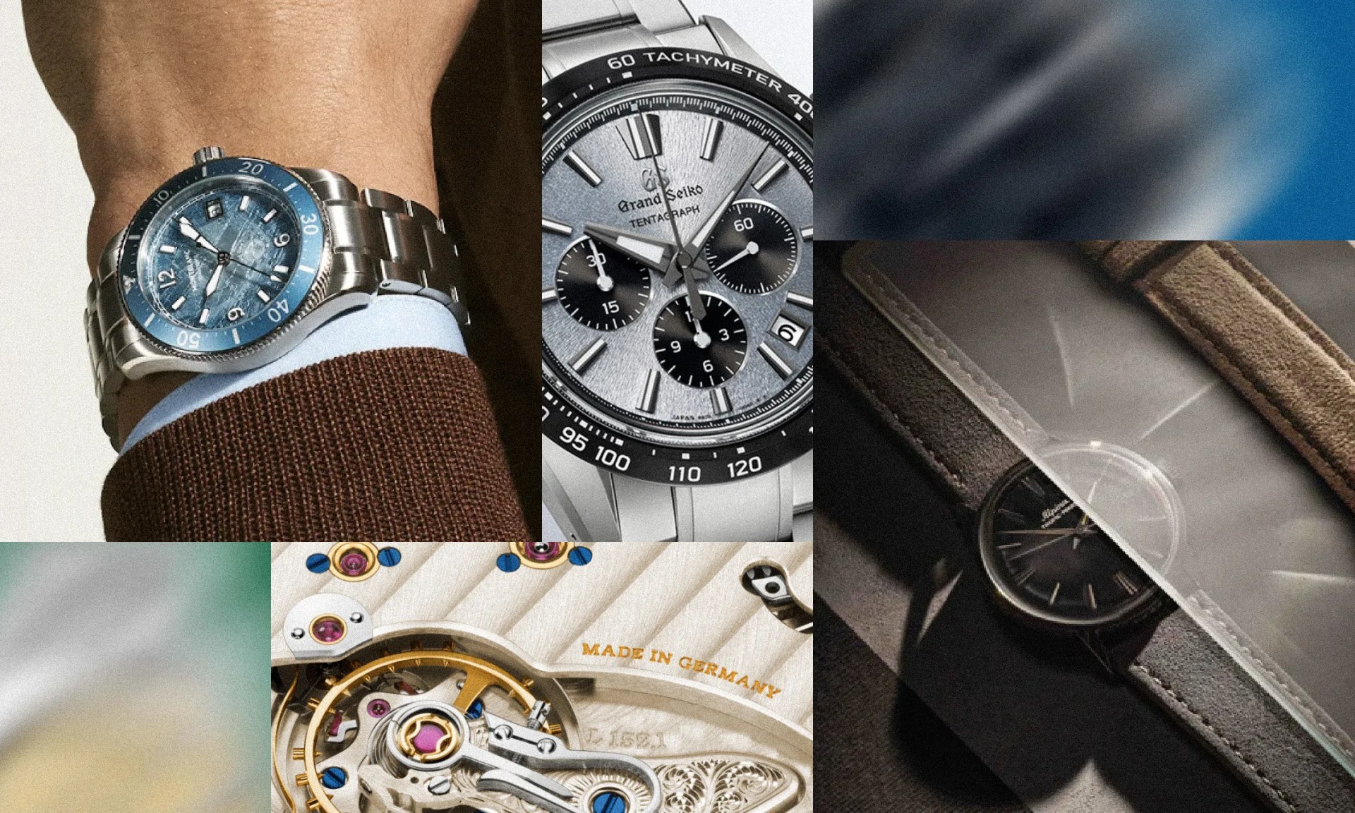 collage of watch releases