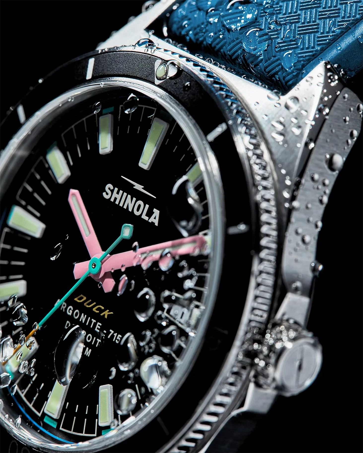 a wet dive watch