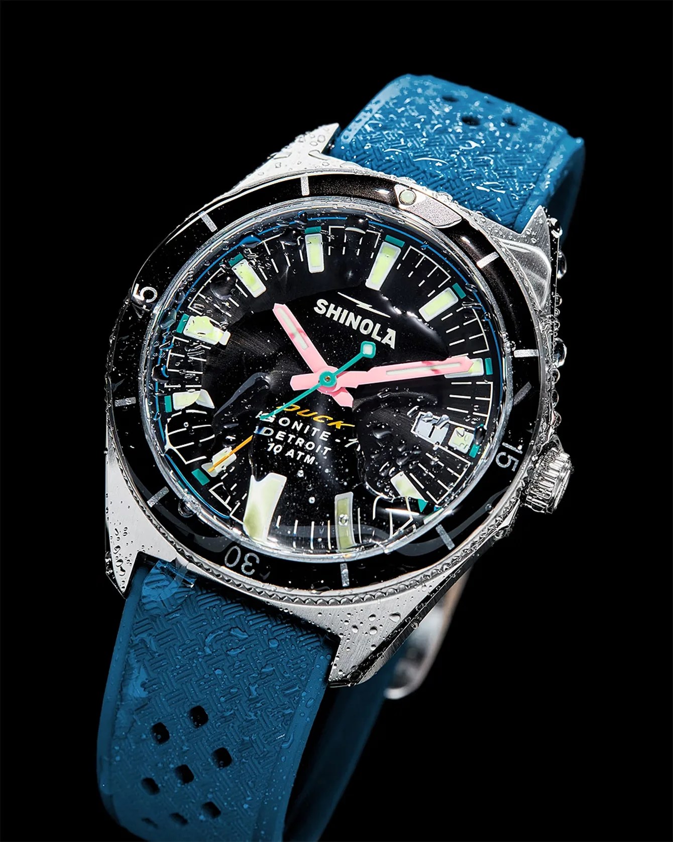 a Shinola dive watch