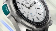 the dial and case of a Timex watch