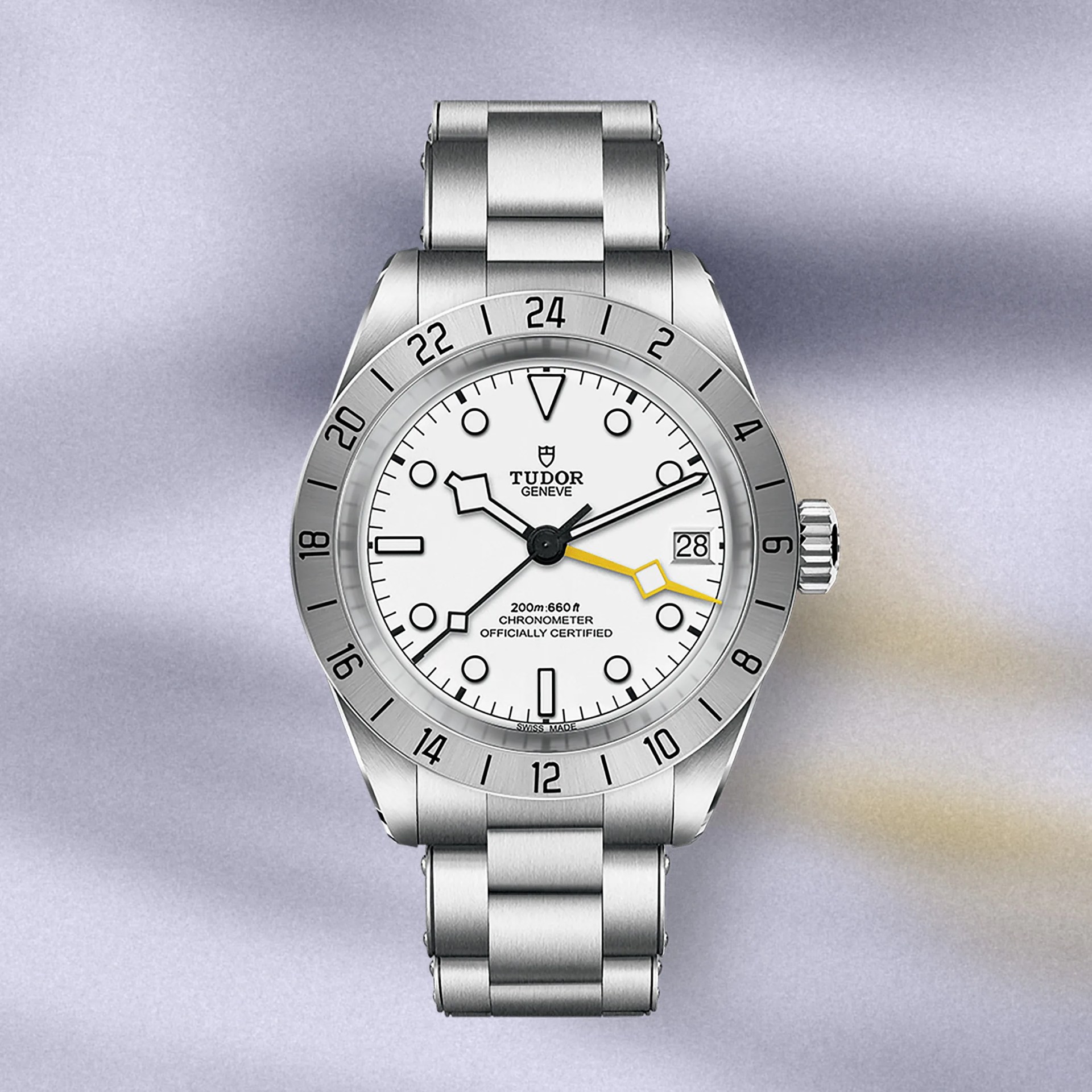 Tudor Black Bay Pro with white dial