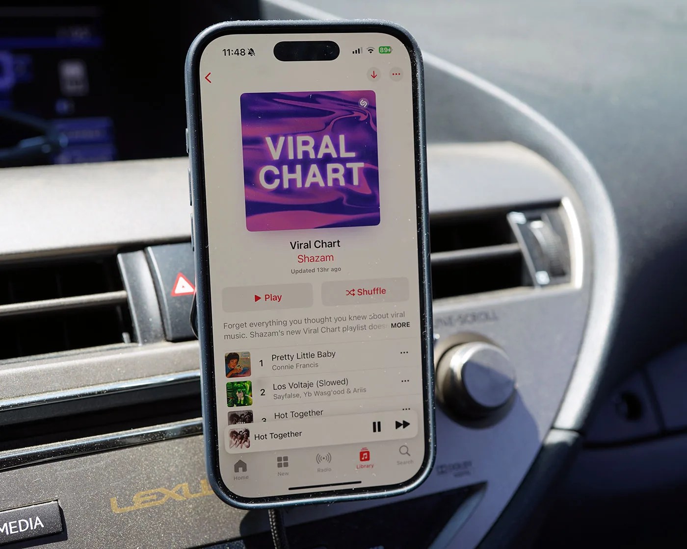 Apple Music Shazam Viral Chart playlist