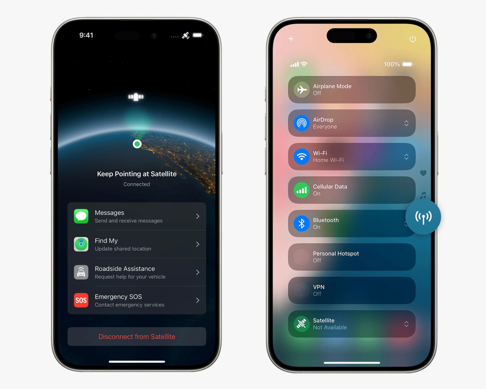 Apple Satellite Messaging