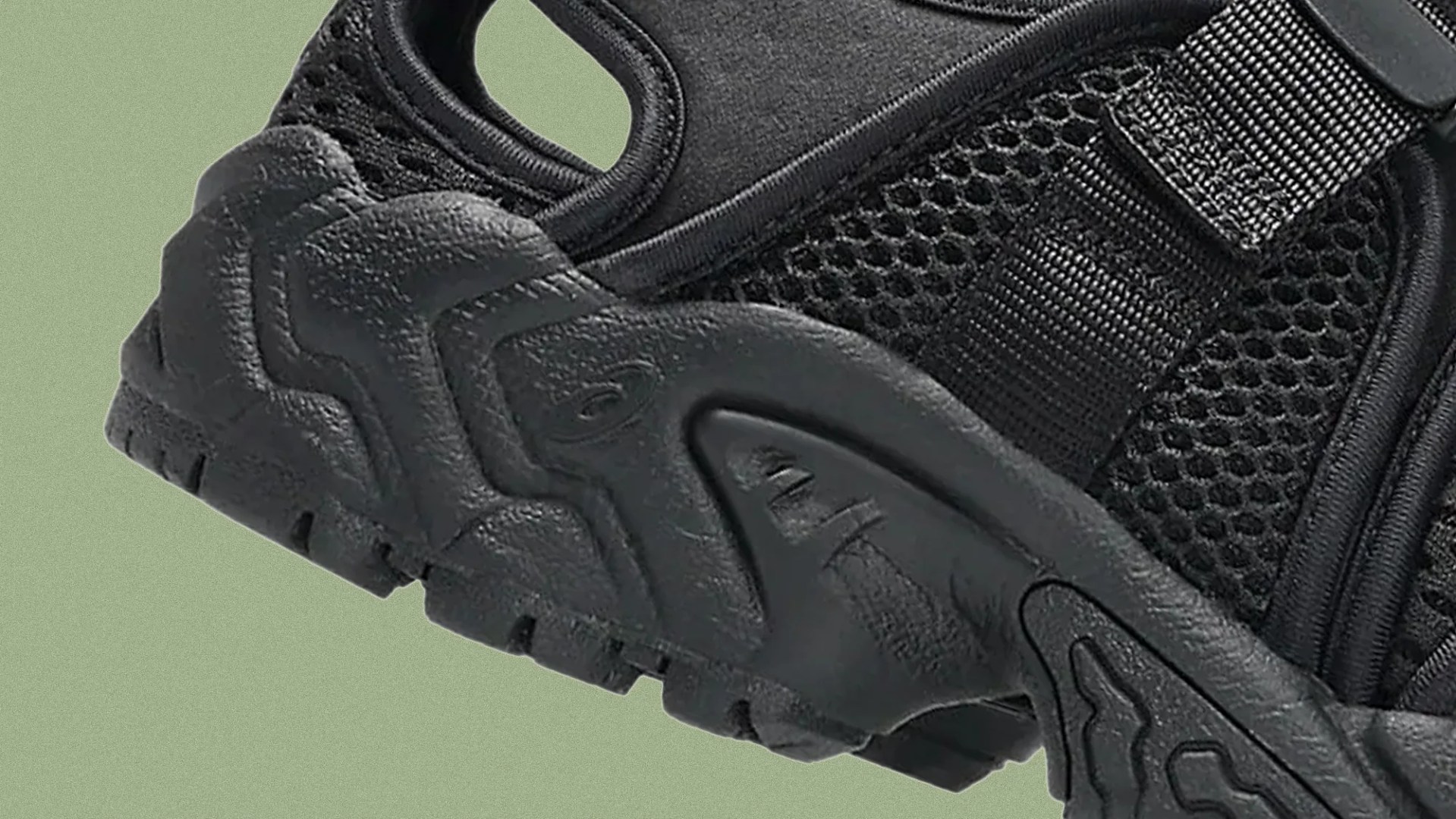 Asics Gel-Filimy Hiking Sandals heel closeup