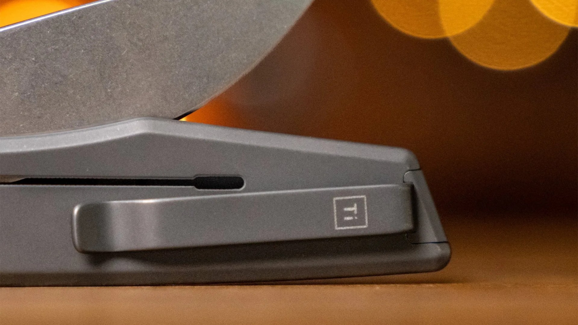 Big Idea Design Overlook EDC Knife handle closeup