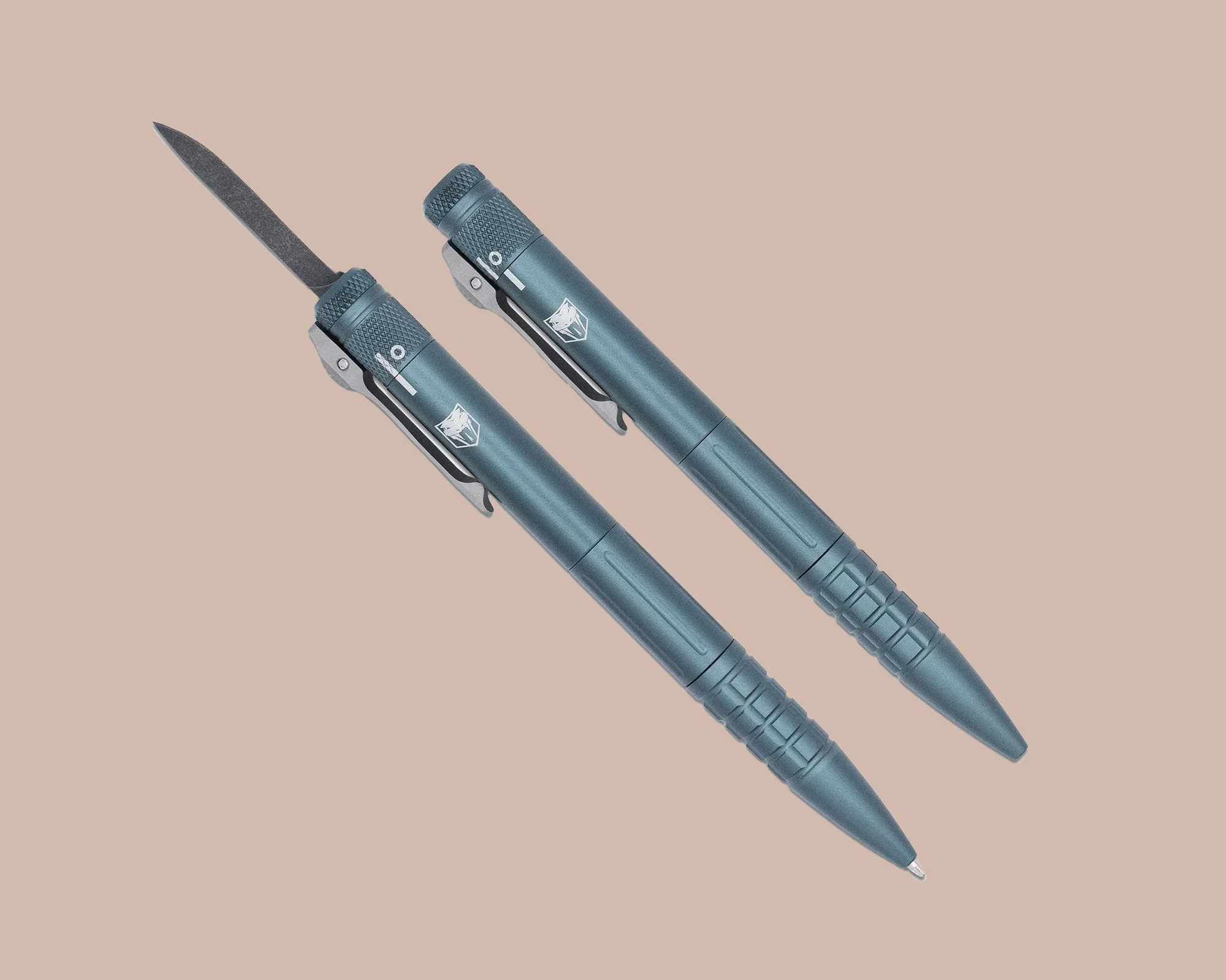 Cobratec CNC OTF Pen Gen II blade out and in