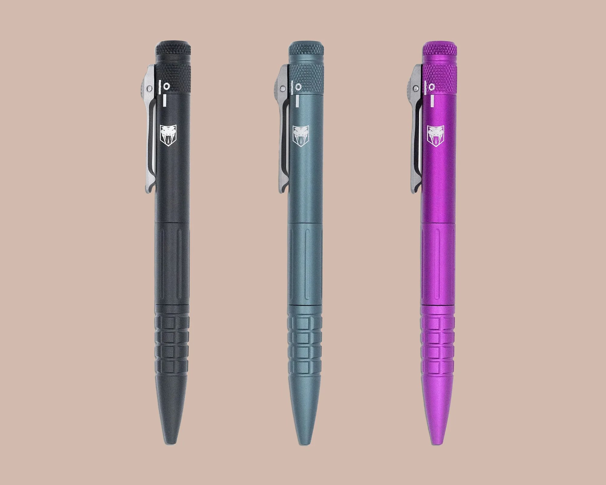 Cobratec CNC OTF Pen Gen II in three colors