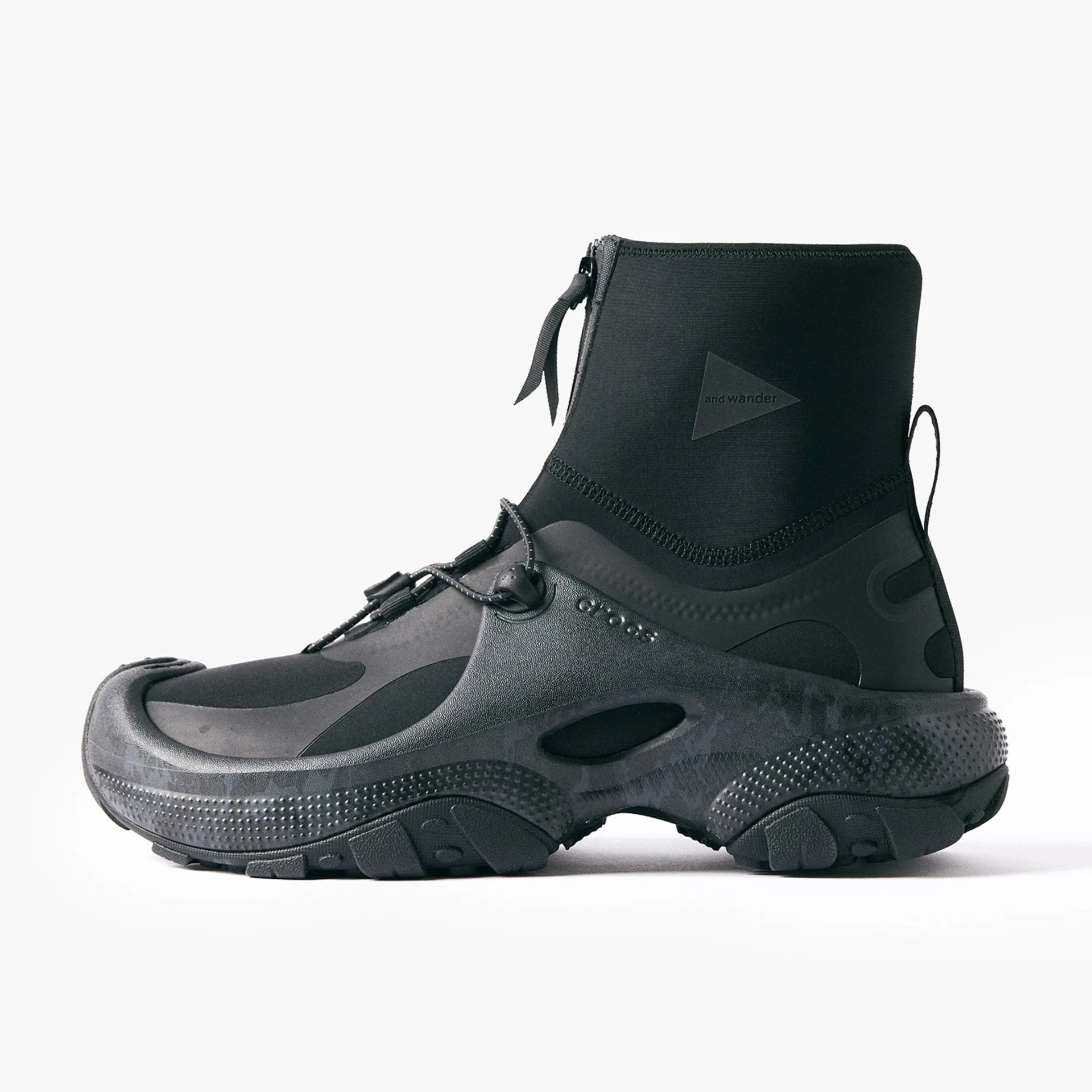 End x and Wander x Crocs Trailbreak sneaker profile