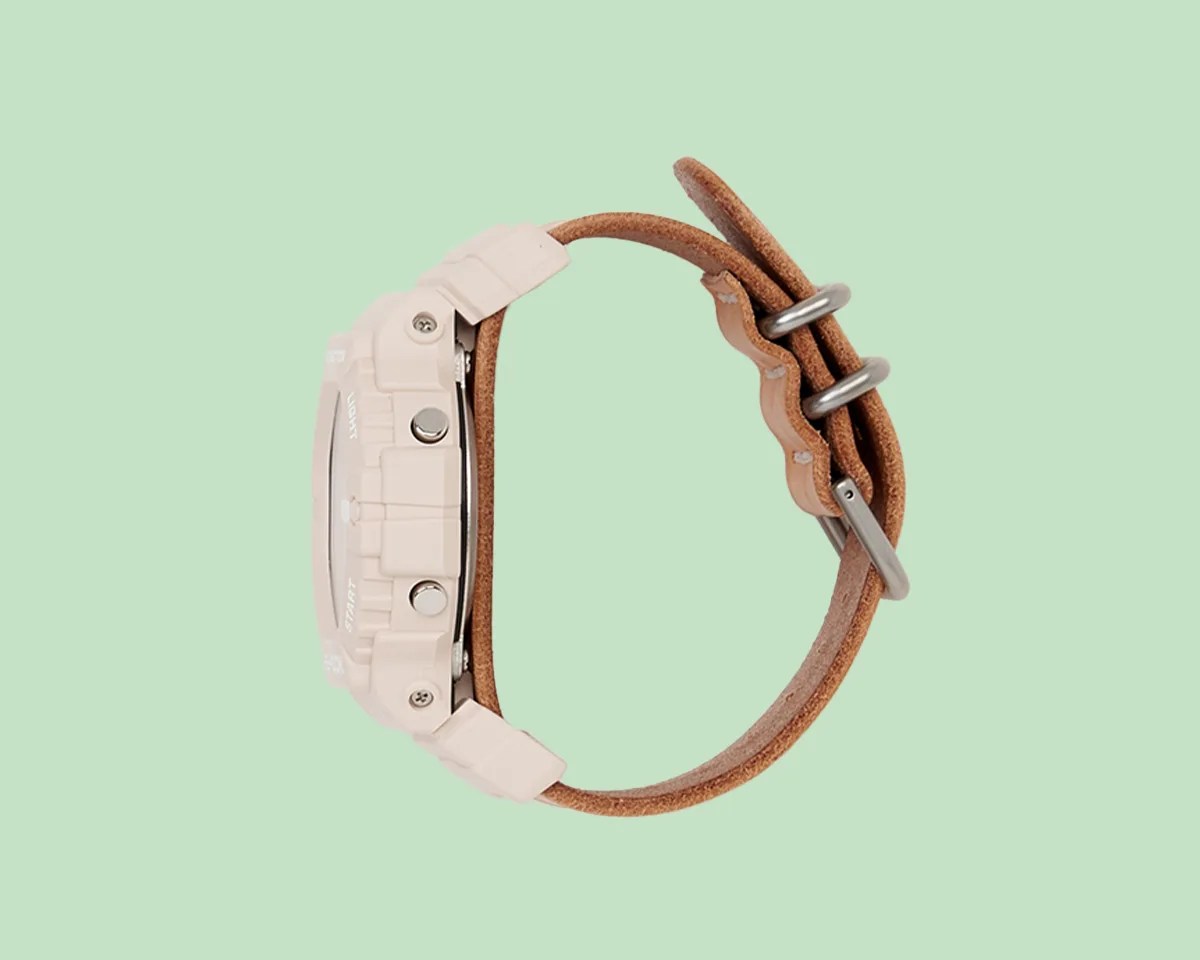 Hender Scheme × G Shock DW 5900 Watch side profile