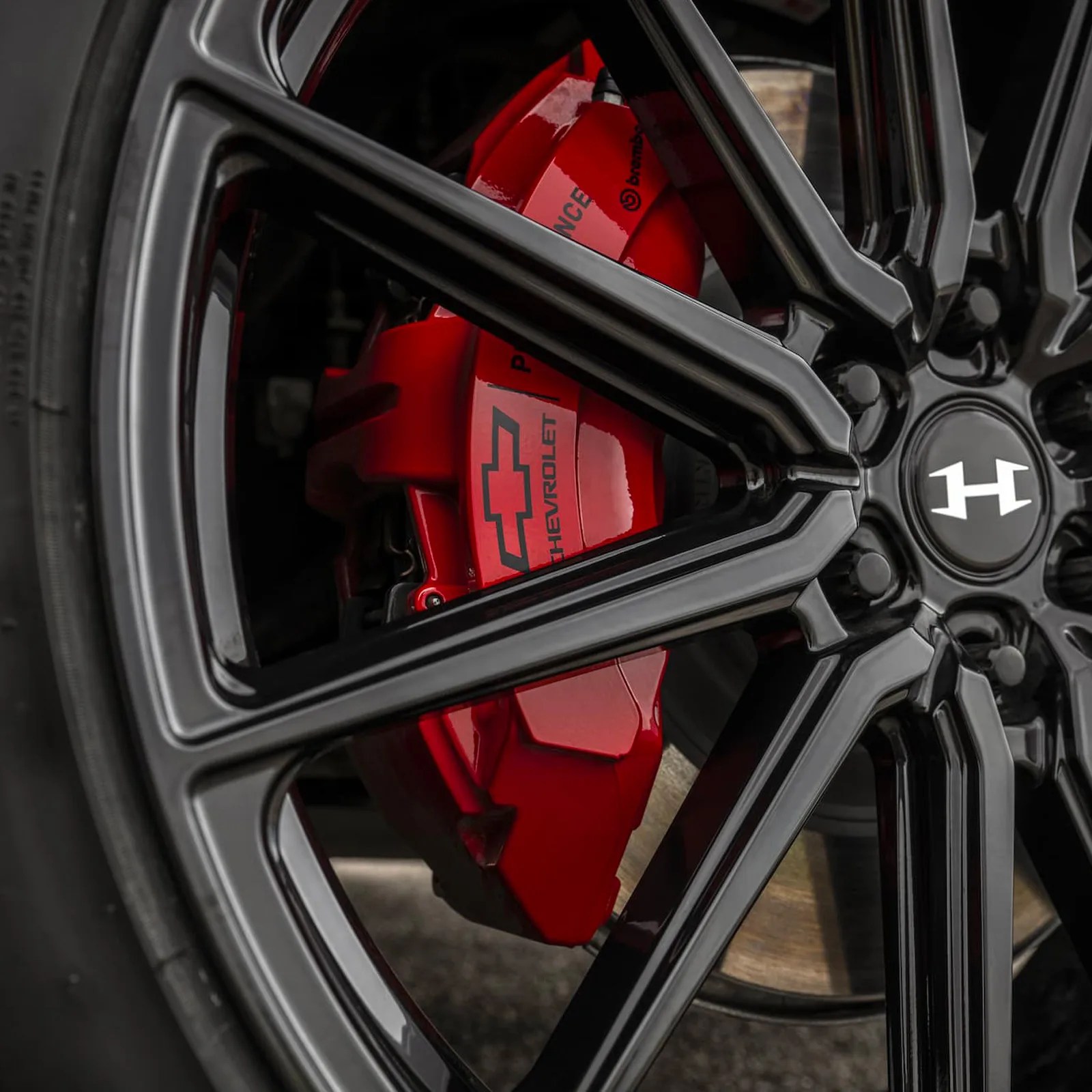 A close-up view of the 2025 Chevy Suburban H 600 Hennessey Performance 