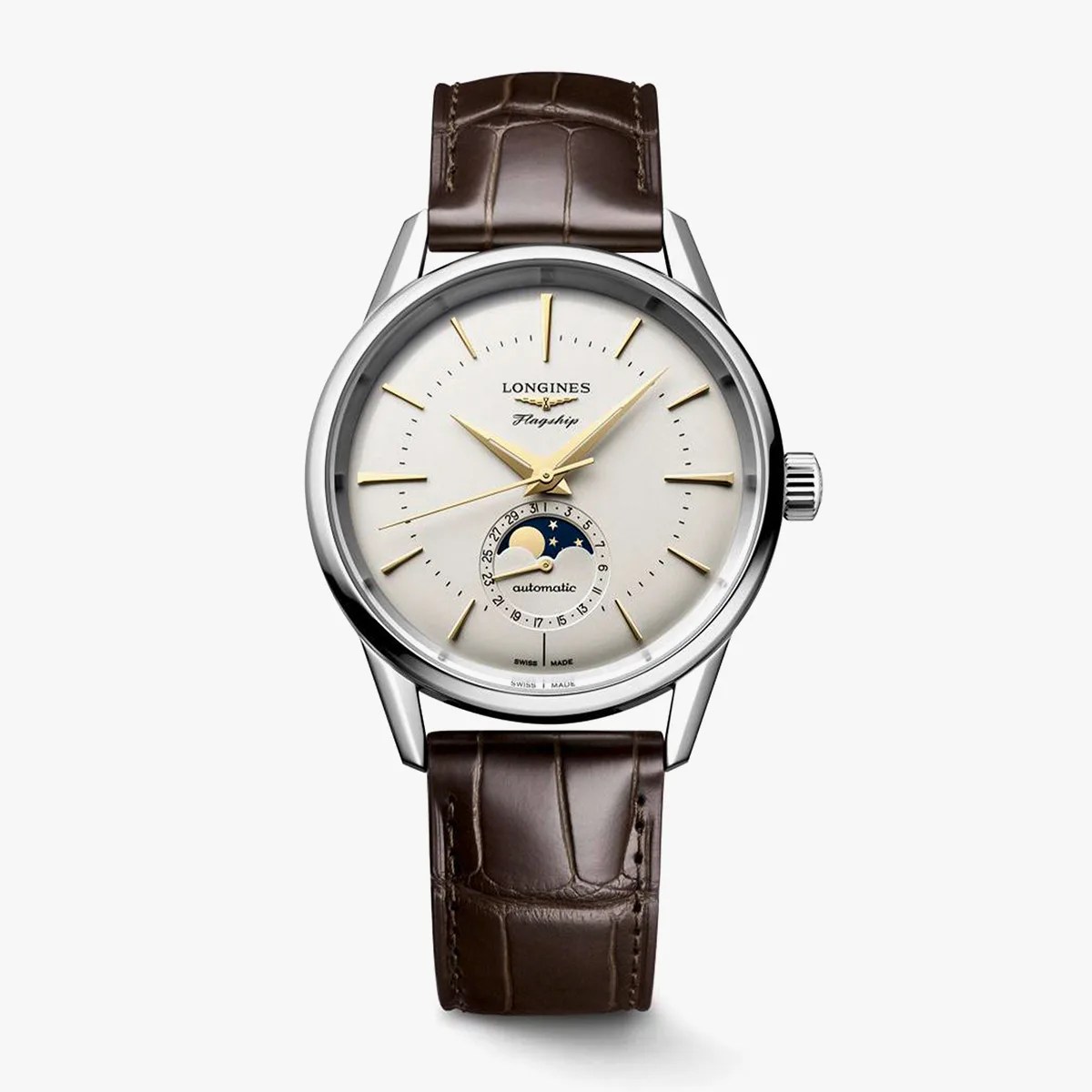 Longines Flagship Heritage Moonphase watch
