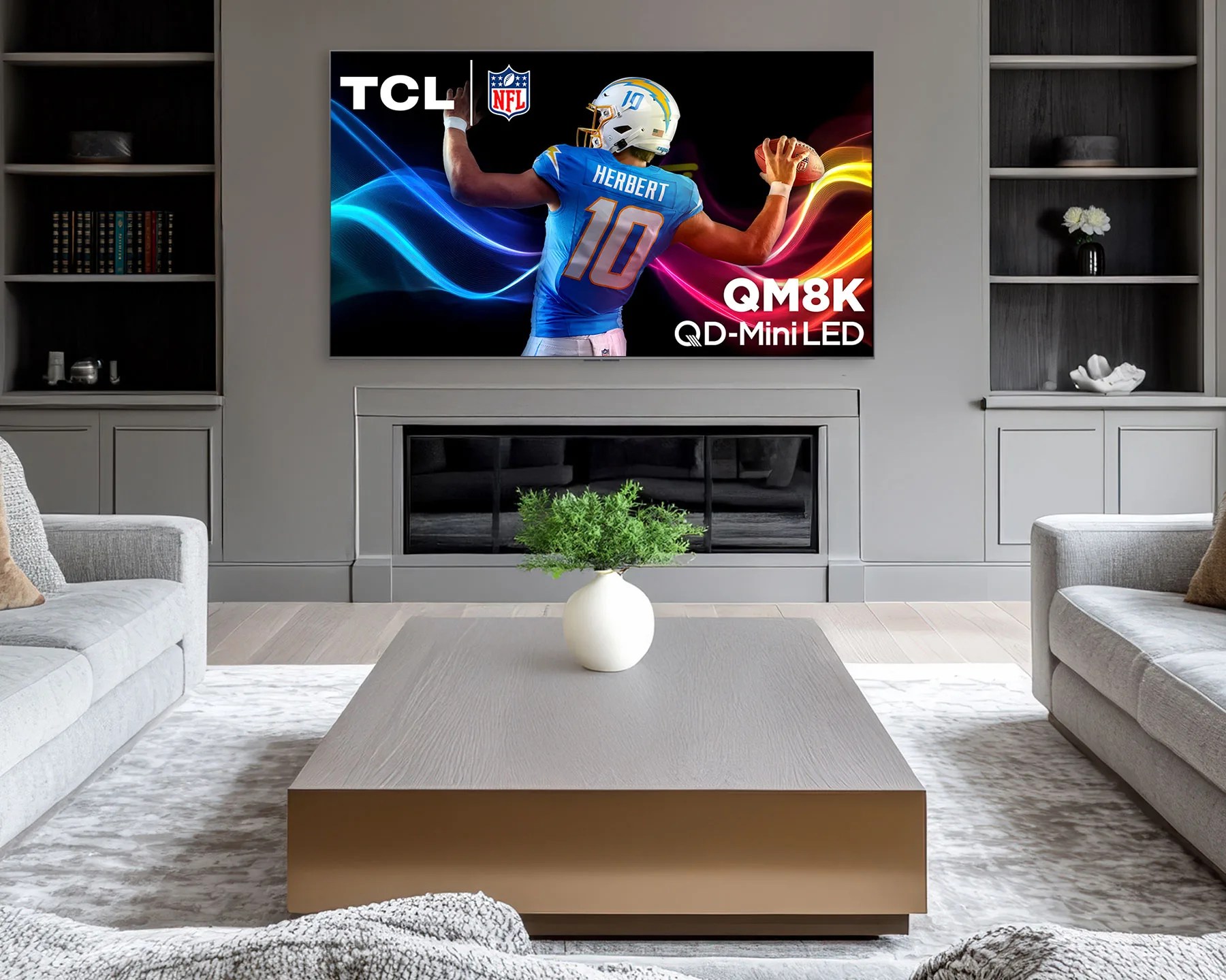 TCL QM8K mini-LED TV (2025)