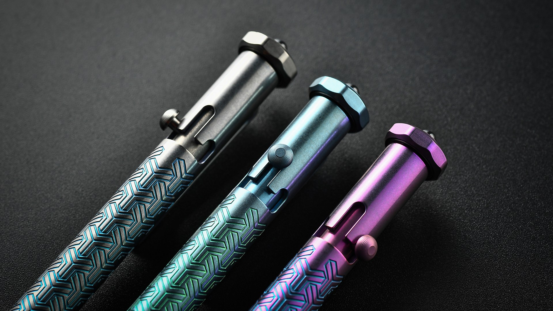 Tacray Spinium EDC Pen family closeup