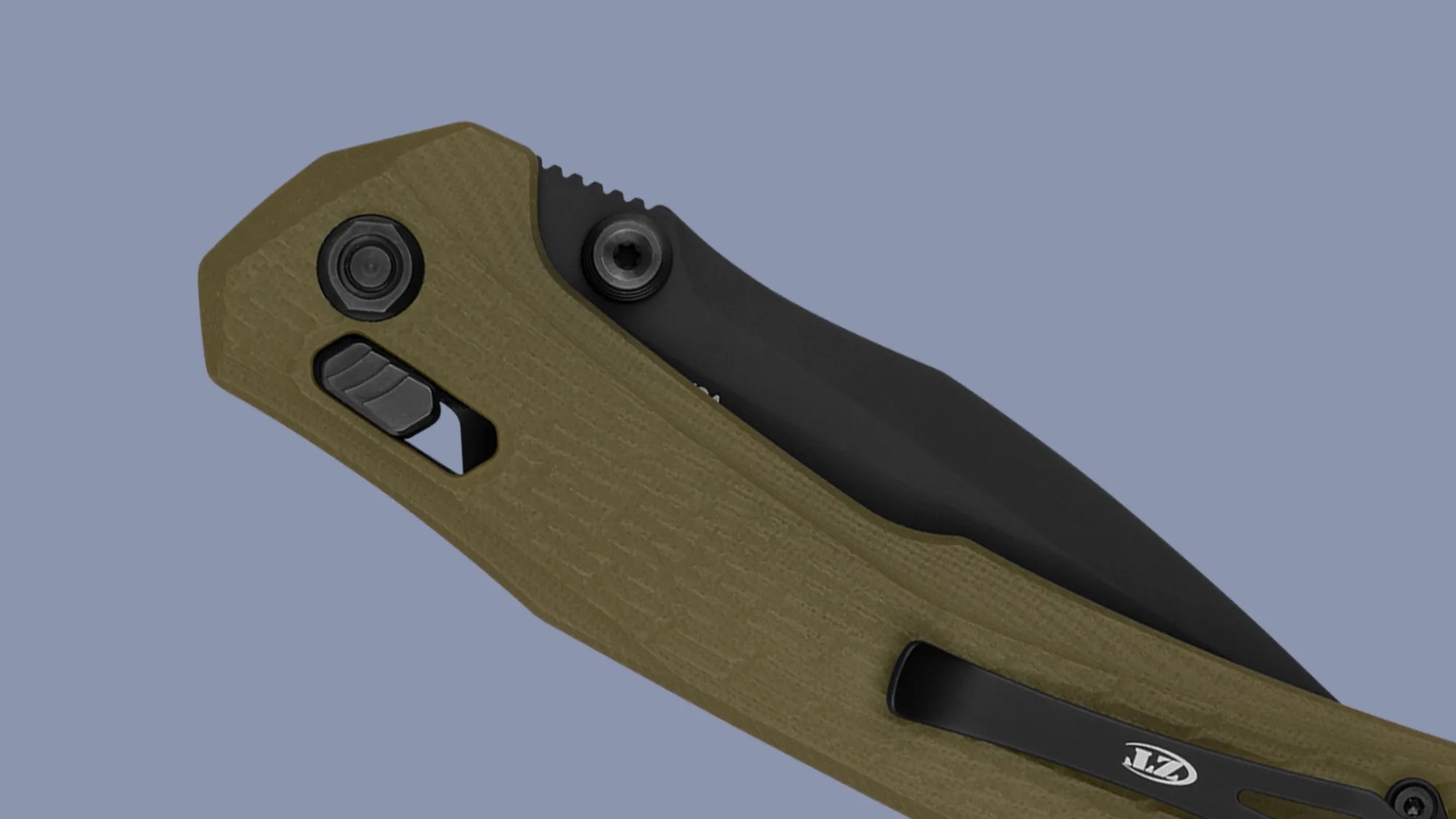Zero Tolerance 0203 EDC Knife handle closeup