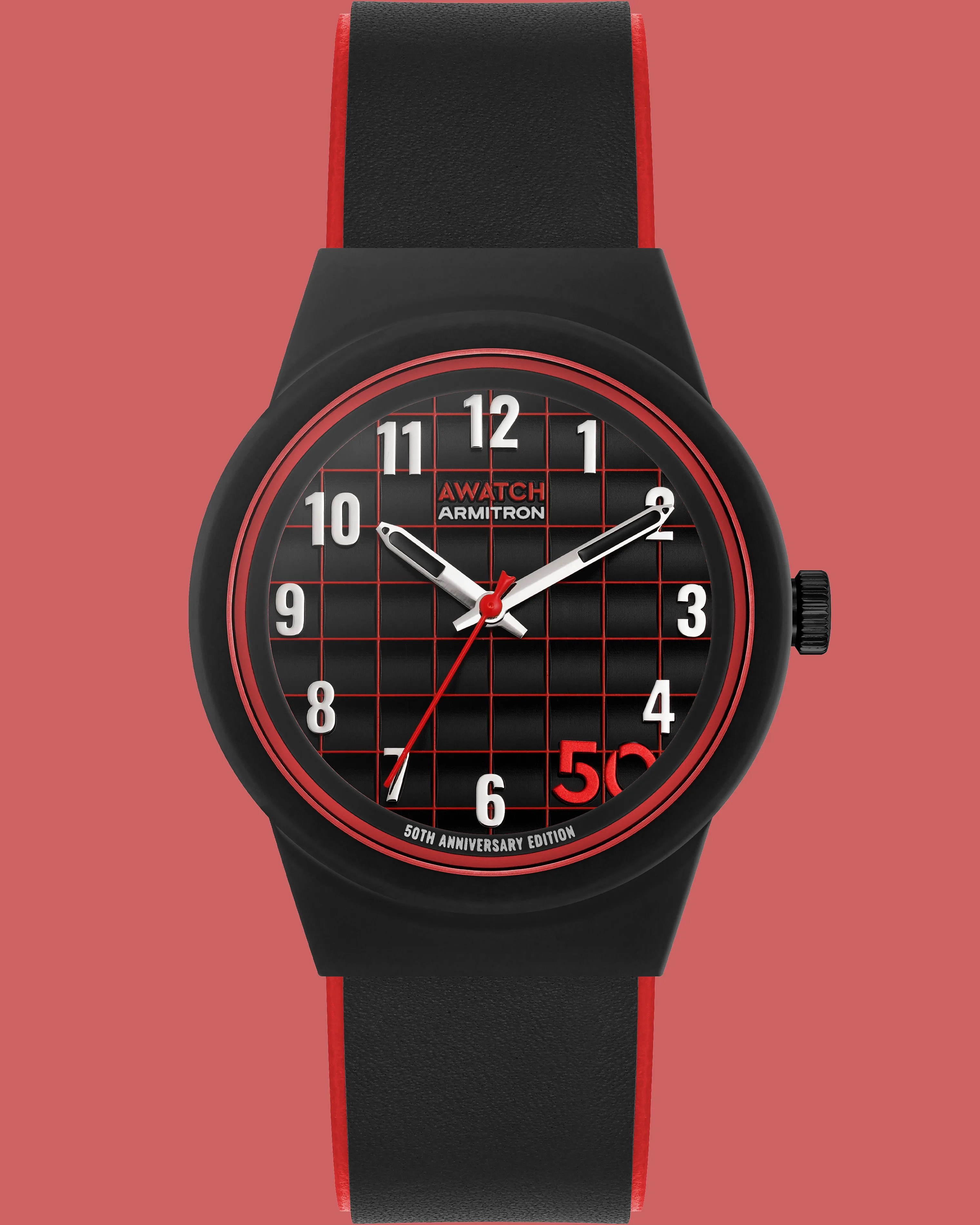 a black sports watch