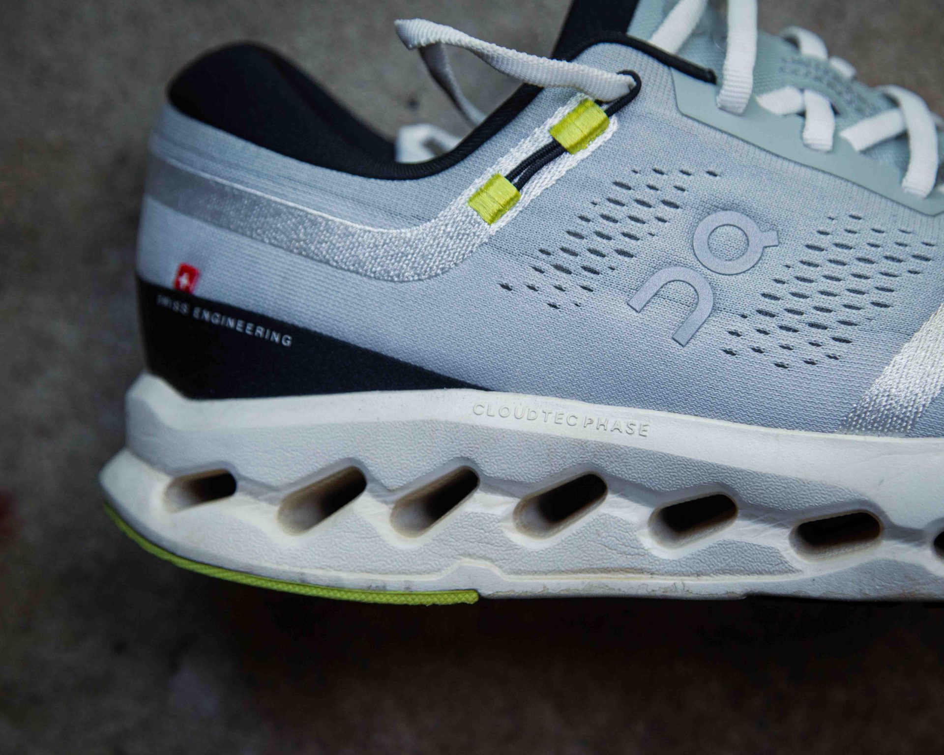 On running shoe