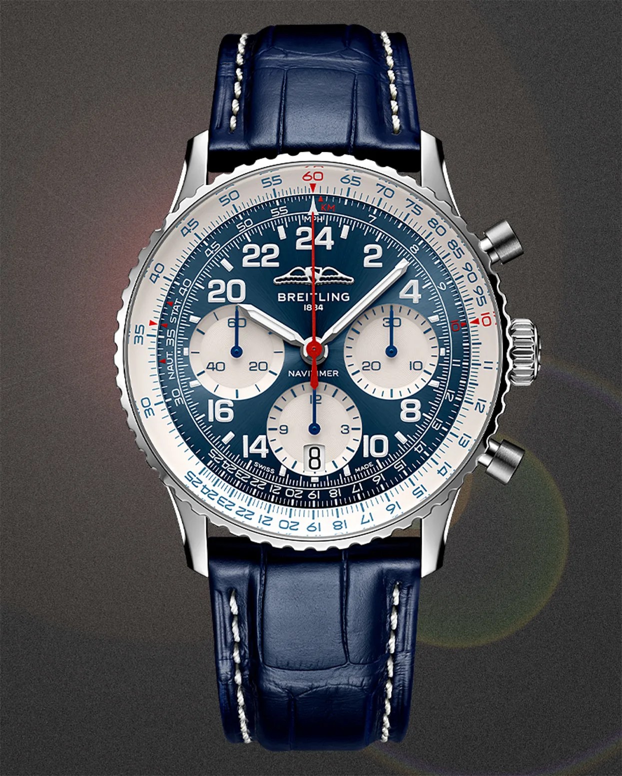 a Breitling chronograph watch