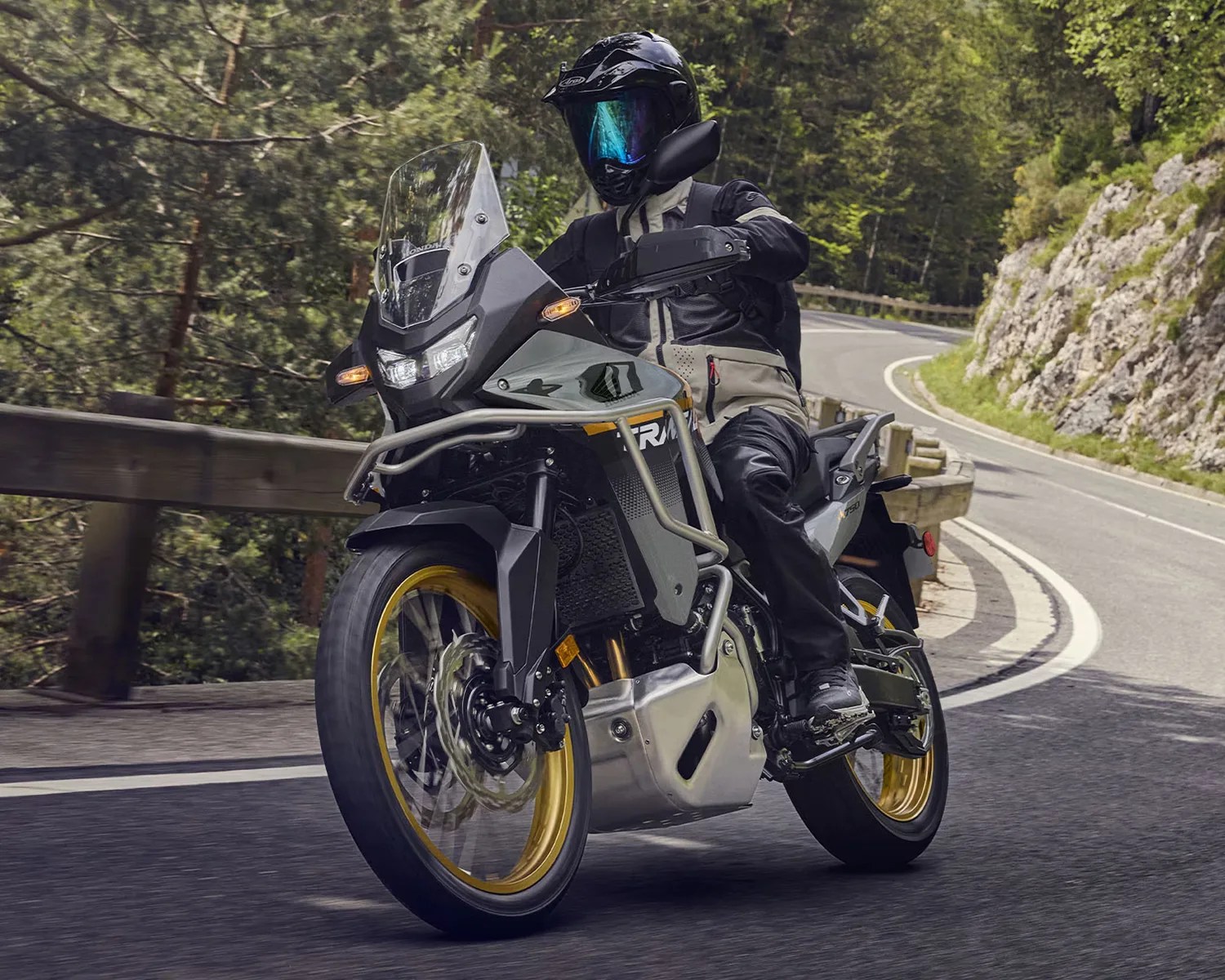 honda transalp climbing