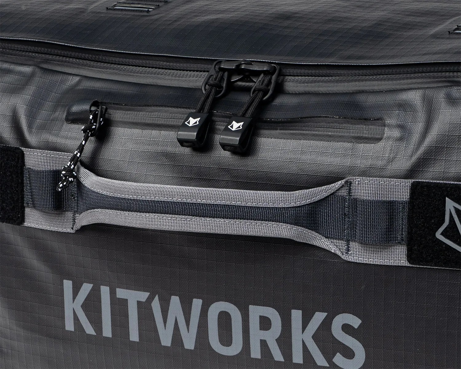 kitworks adventure duffel rugged detail