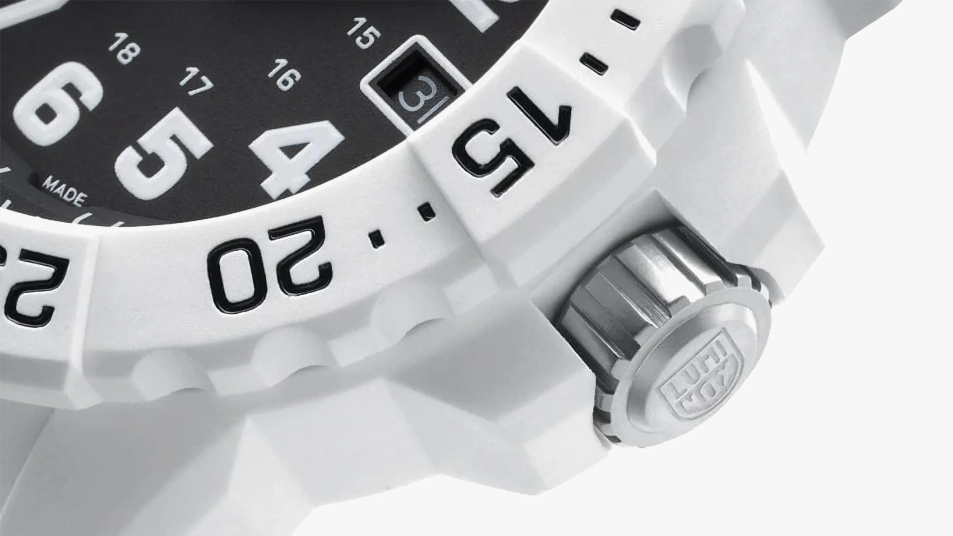 Luminox white watch